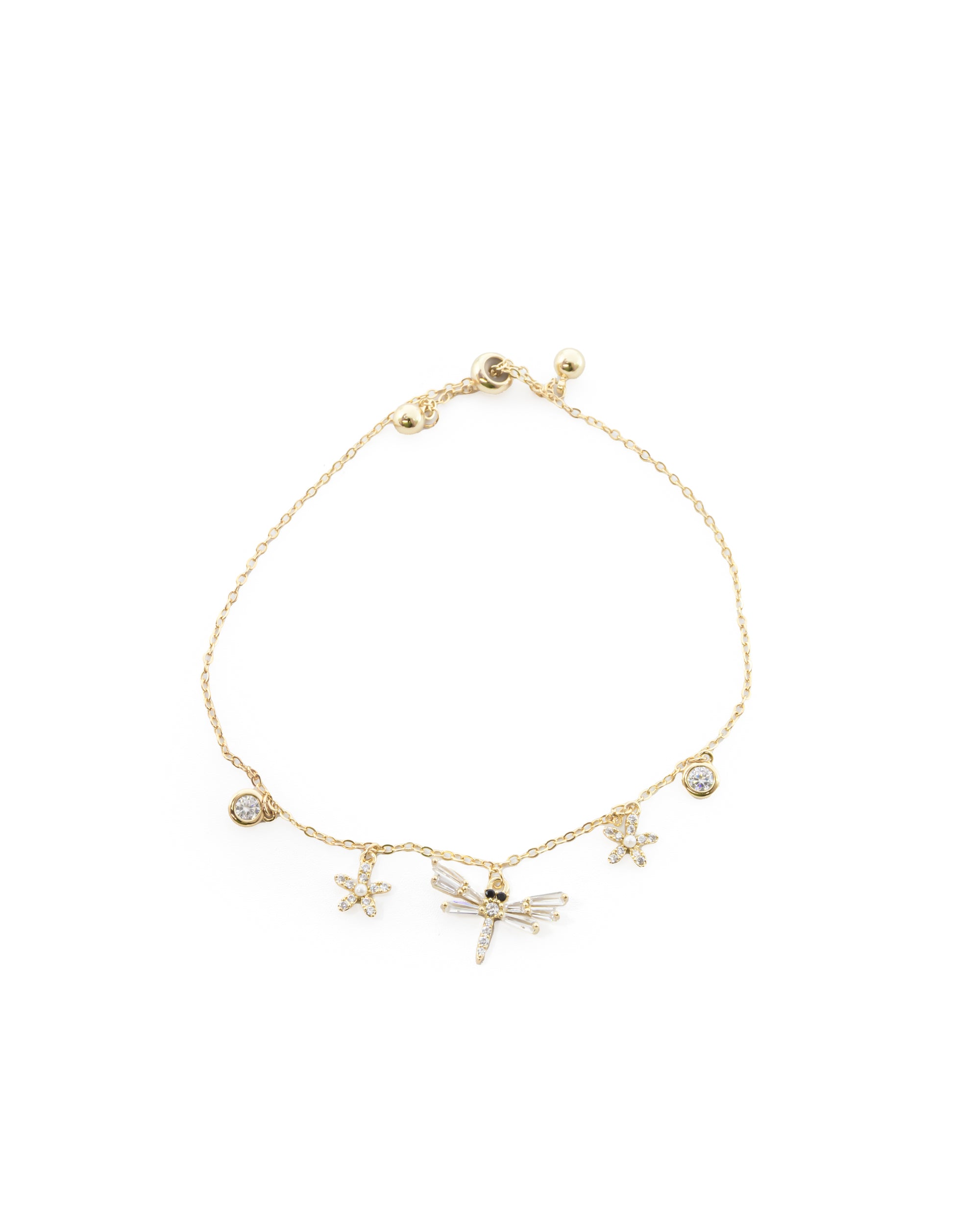 Pulsera Dorada Ansheli M15 - Oro Laminado