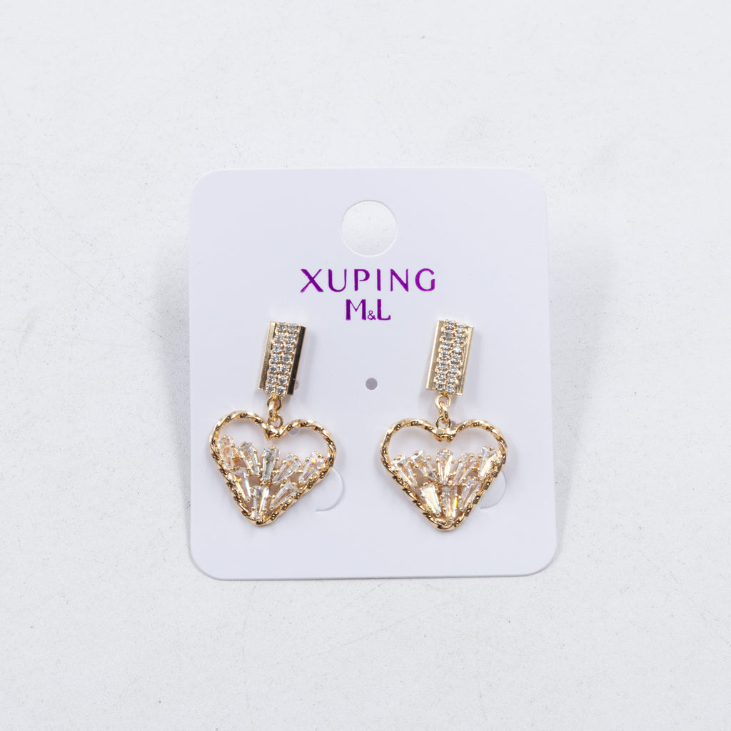 Aretes Xuping Dorados M4 Oro Laminado