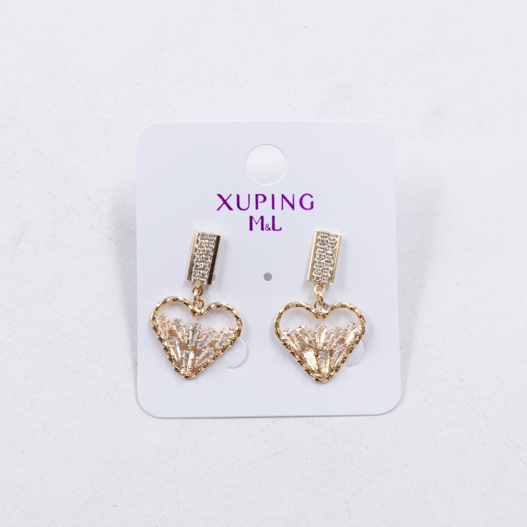 Aretes Xuping Dorados M4 Oro Laminado