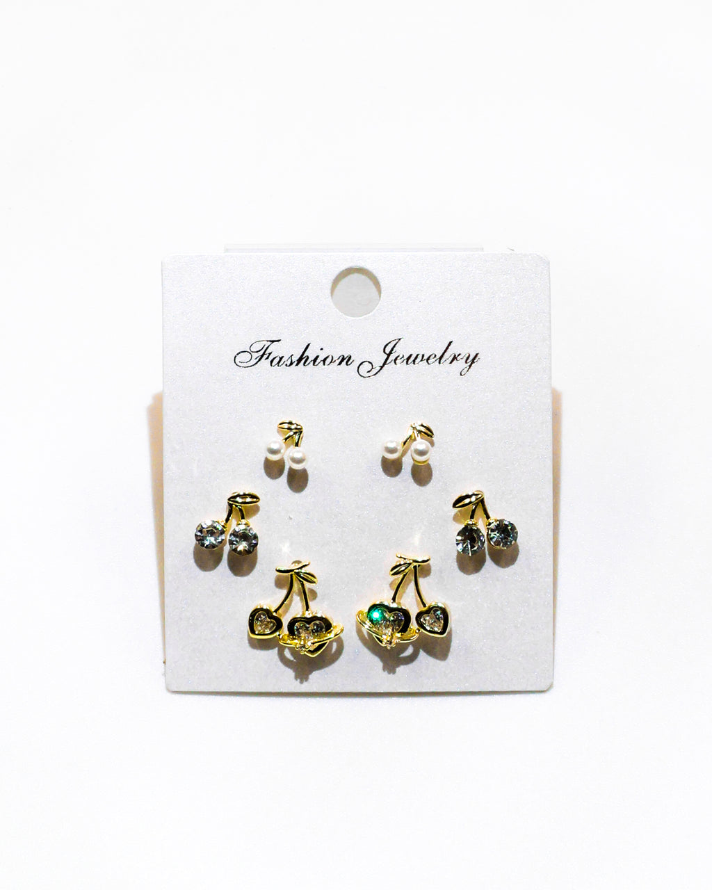 Set Aretes X3 - M18 Oro Laminado