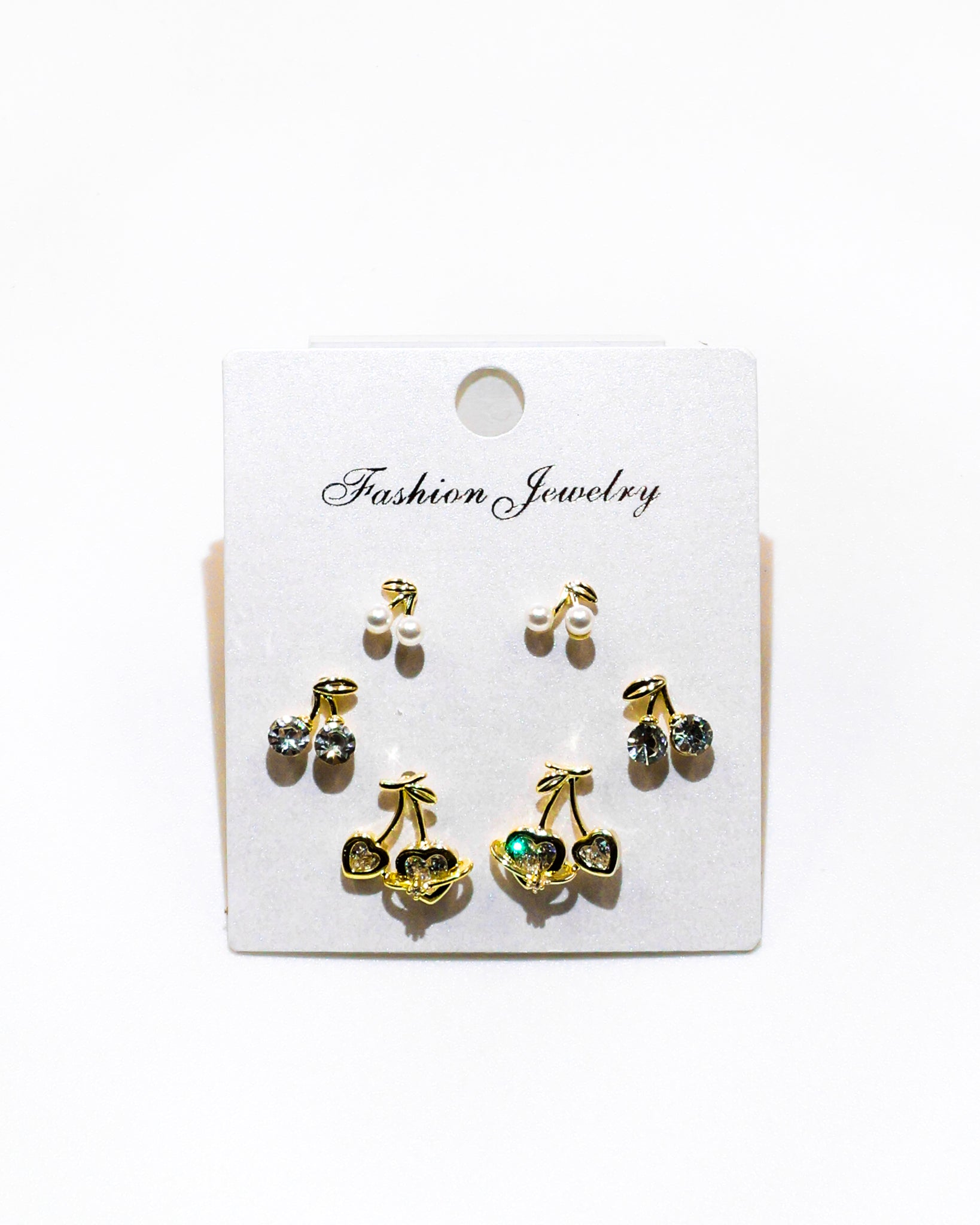 Set Aretes X3 - M18 Oro Laminado