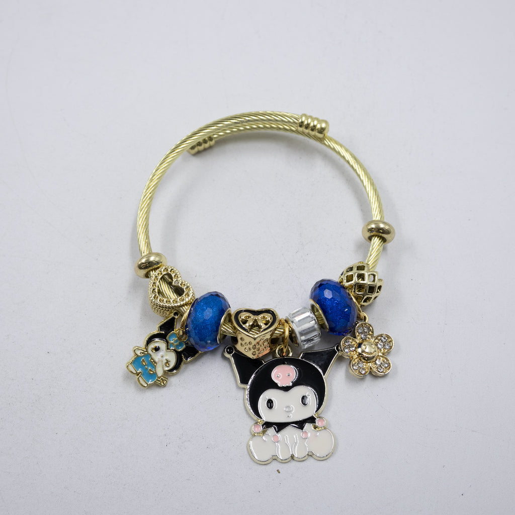 Pulsera tipo Pandora M6 Oro Laminado