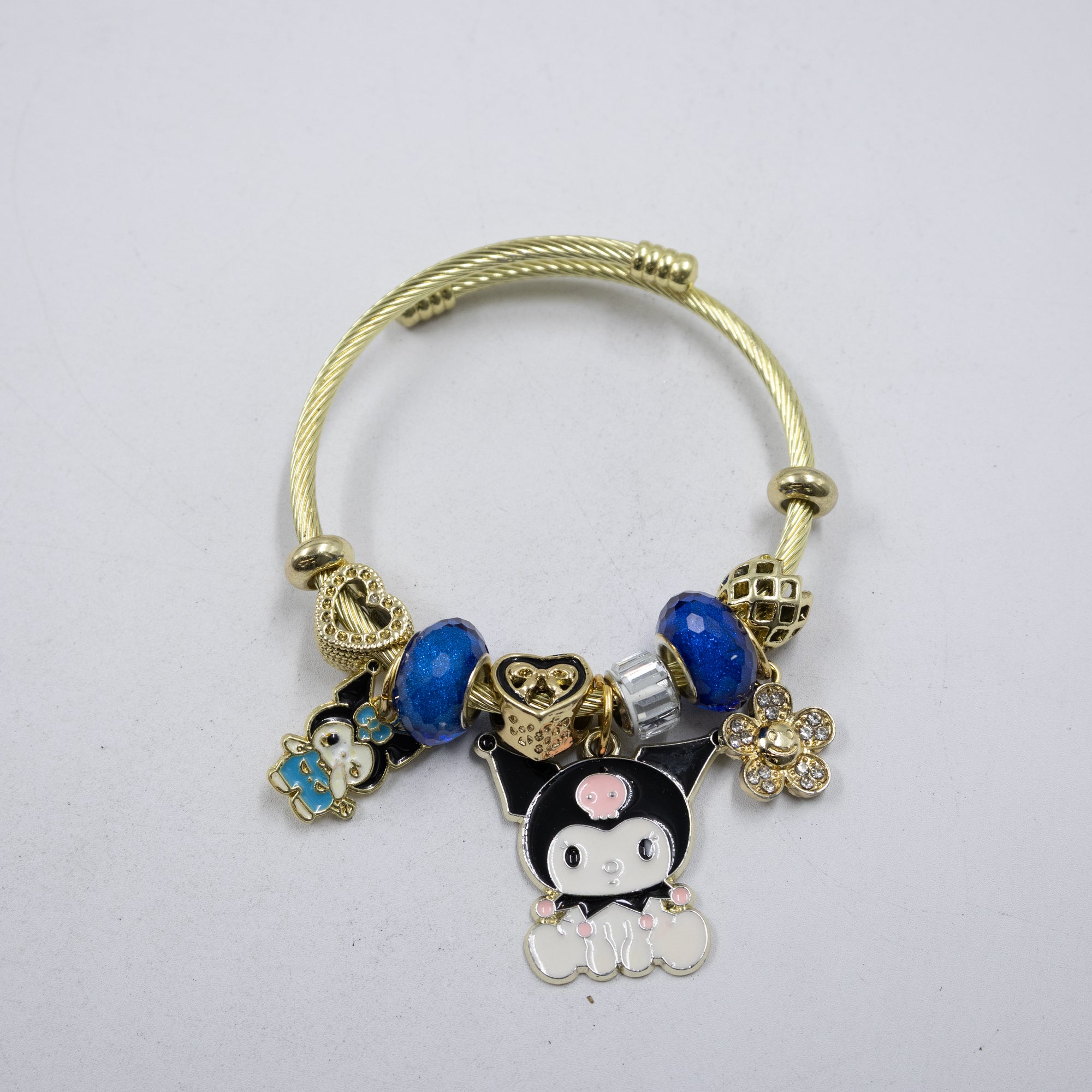 Pulsera tipo Pandora M6 Oro Laminado
