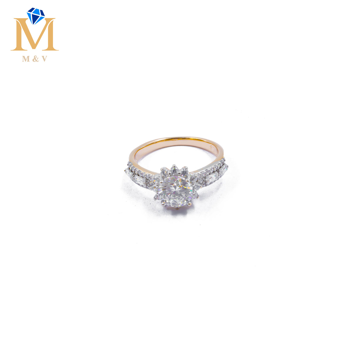 [12/SEPTIEMBRE/26] Anillo XUPING Oro Rosado M6 Oro Laminado