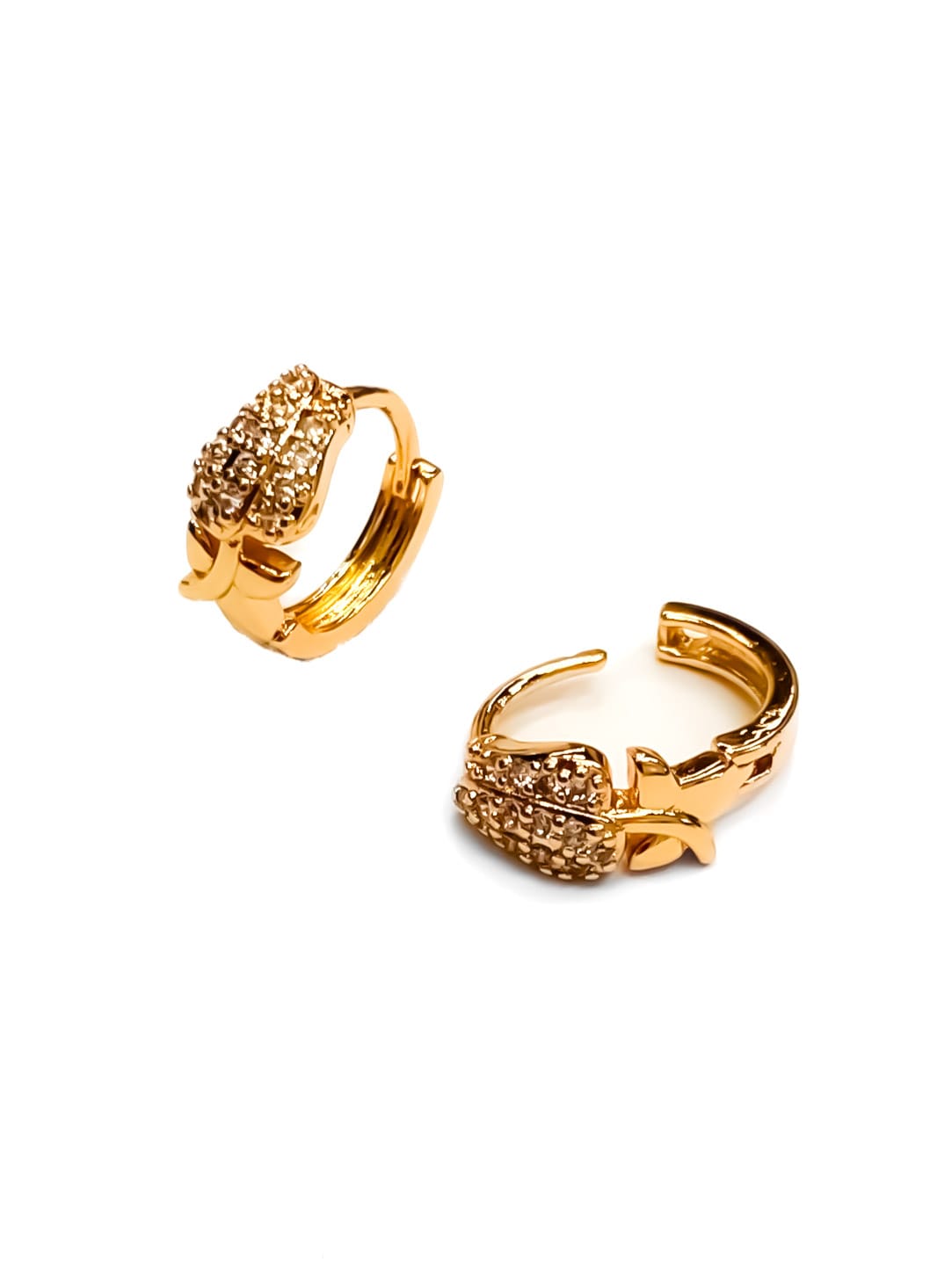 ARETES HUGGIES M4 - ORO LAMINADO
