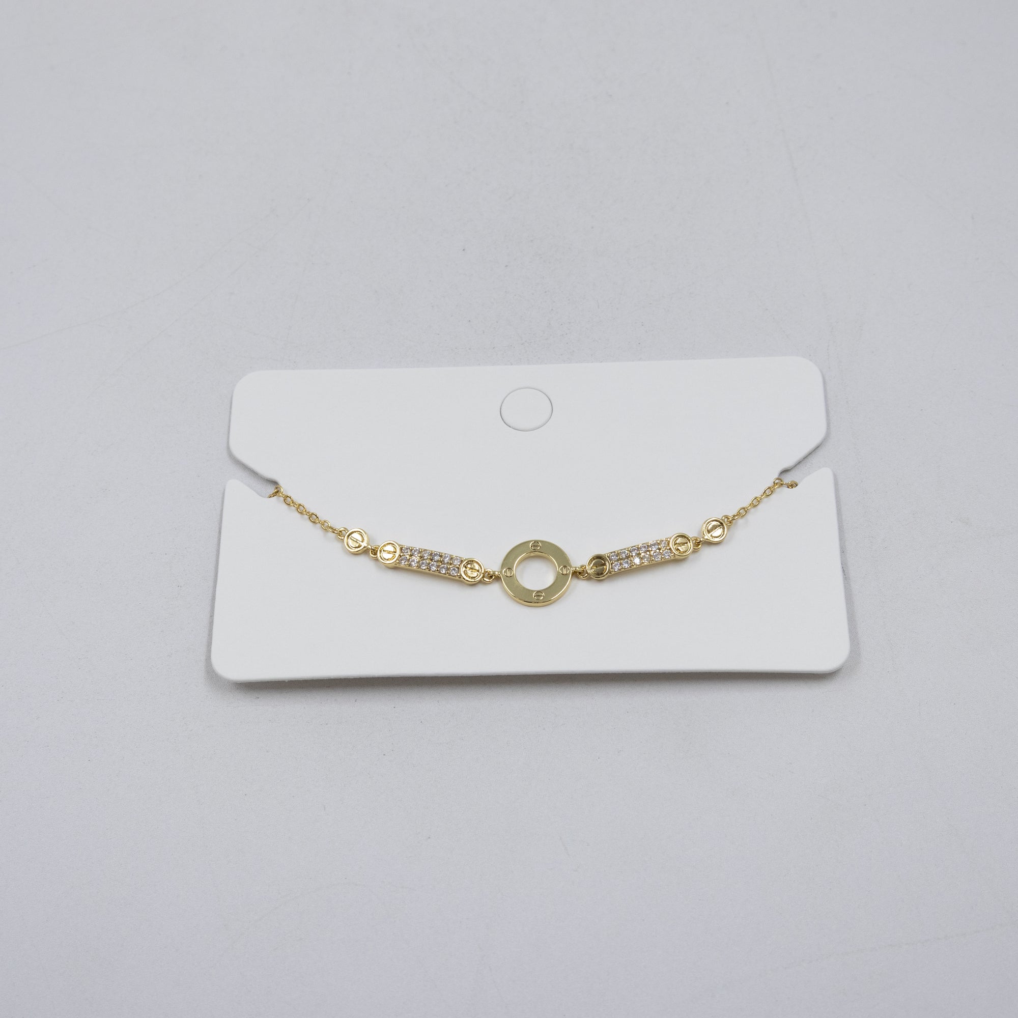 Pulsera Dorada Ansheli M7 Oro Laminado