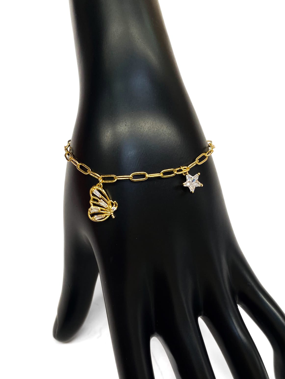 Pulsera Ansheli M3 Oro Laminado