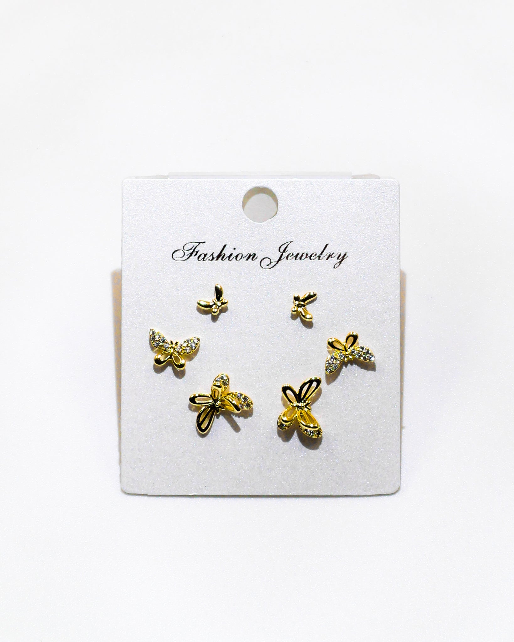 Set Aretes X3 - M23 Oro Laminado