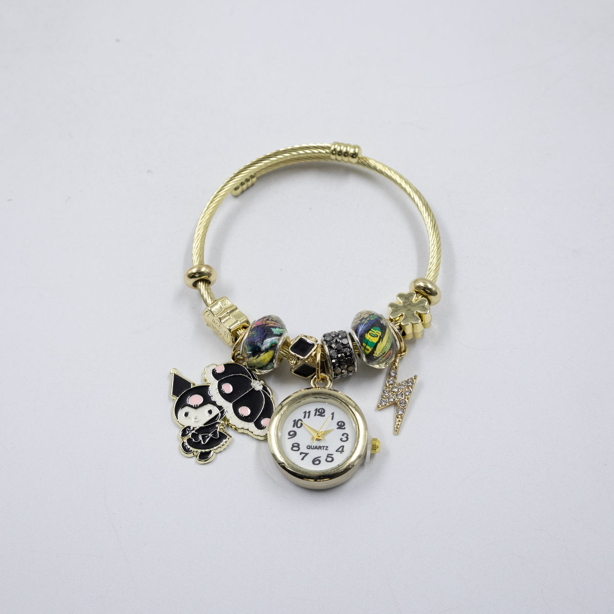 Pulsera tipo Pandora Dorados M16 Oro Laminado