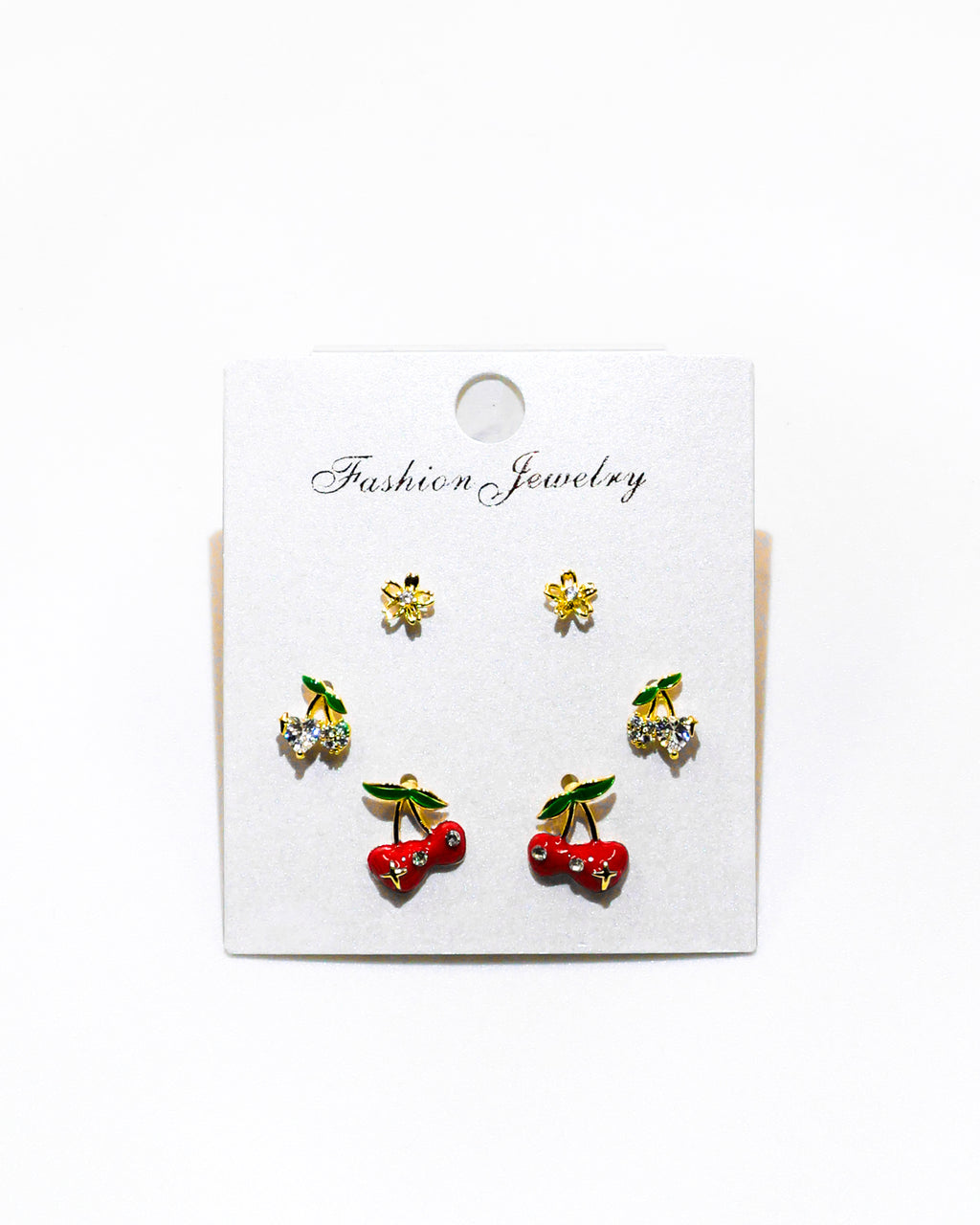 Set Aretes X3 - M4 Oro Laminado