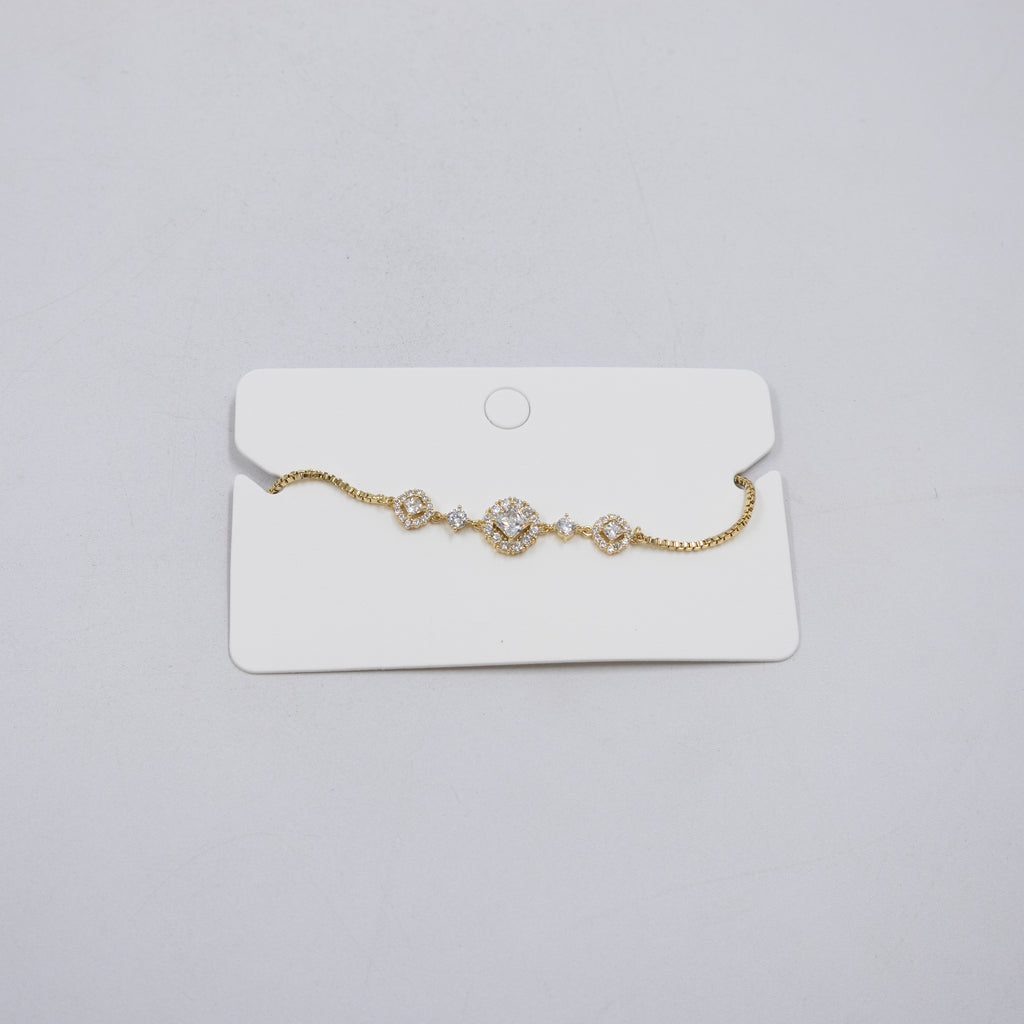 Pulsera Dorada Ansheli M22 Oro Laminado