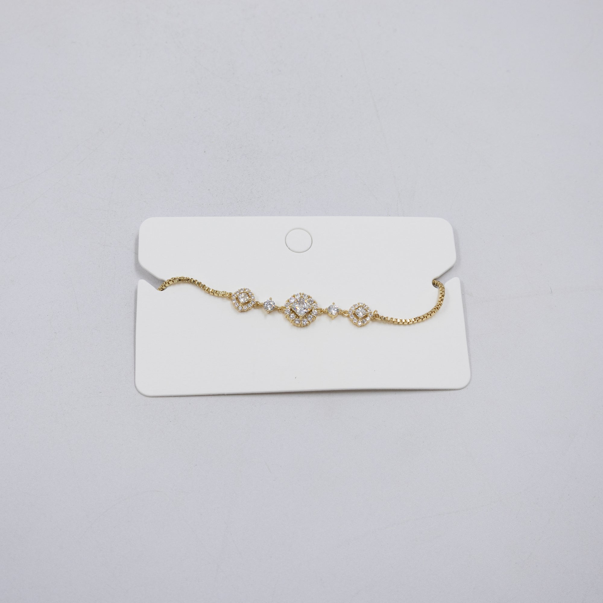 Pulsera Dorada Ansheli M22 Oro Laminado