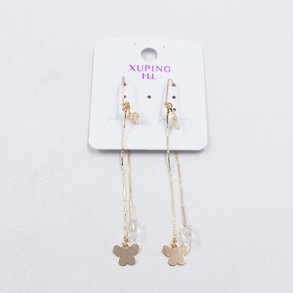 Aretes Xuping Dorados M7 Oro Laminado