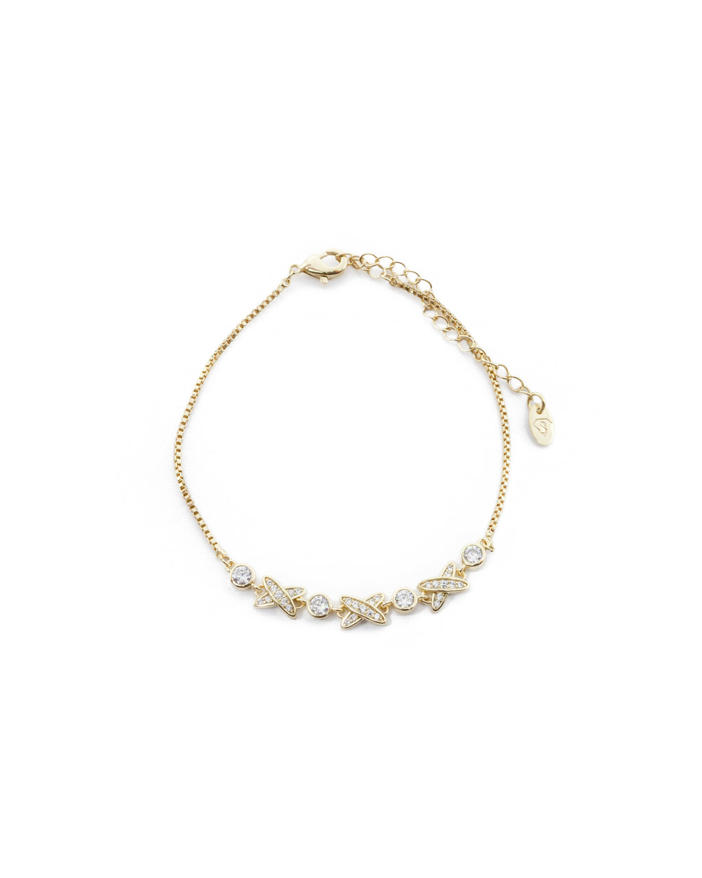 Pulsera Dorada Ansheli M14 - Oro Laminado