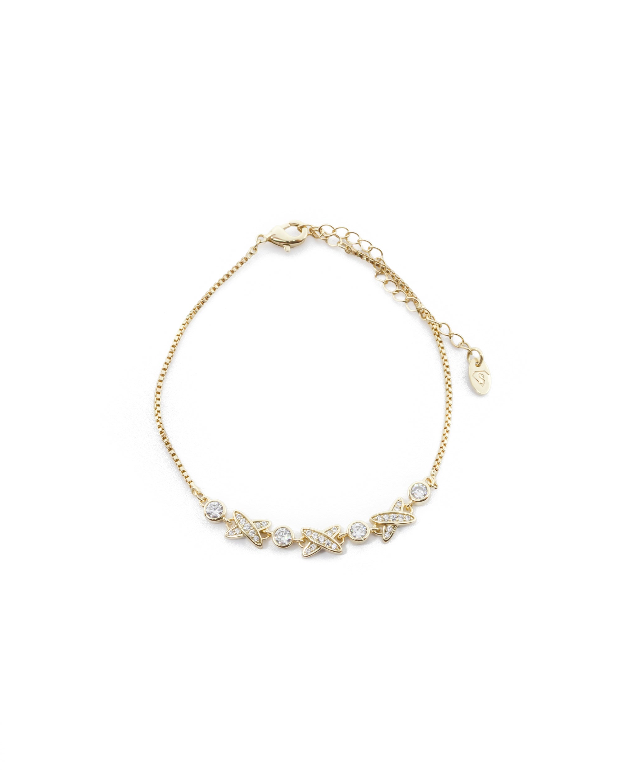 Pulsera Dorada Ansheli M14 - Oro Laminado