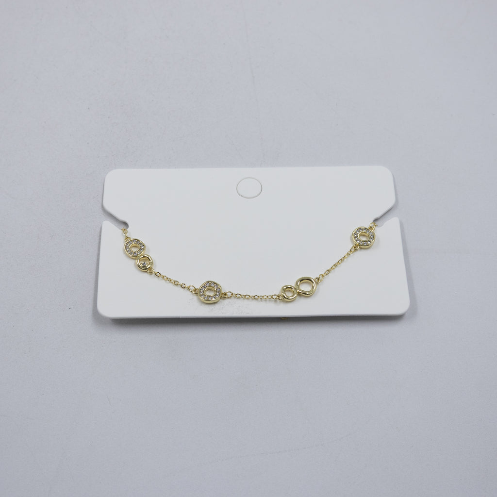 Pulsera Dorada Ansheli M17 Oro Laminado