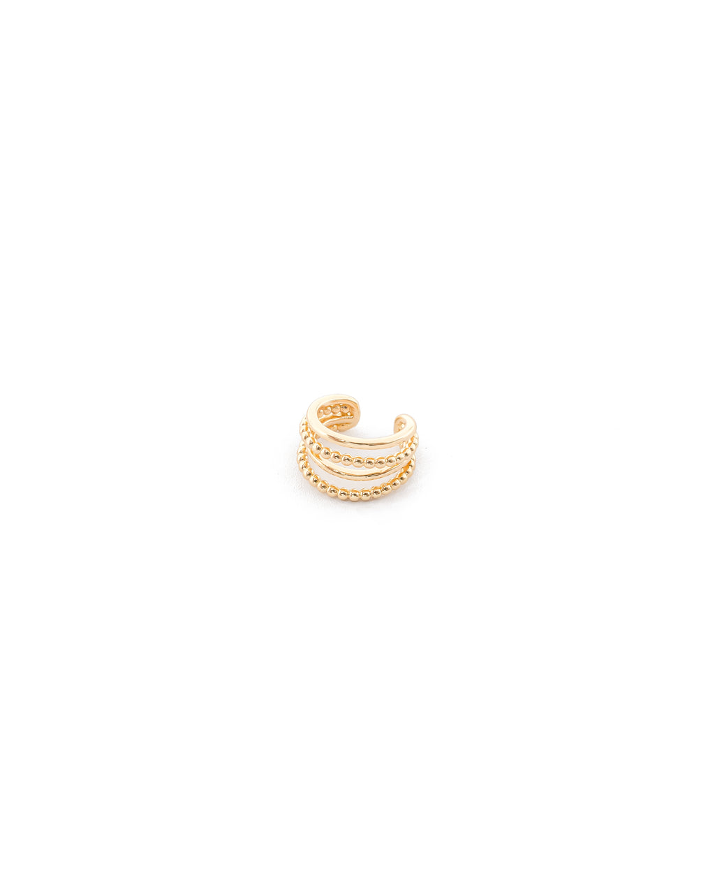 Aretes Simulador Dorados M1 Oro Laminado
