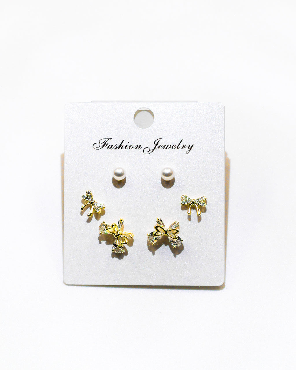 Set Aretes X3 - M15 Oro Laminado