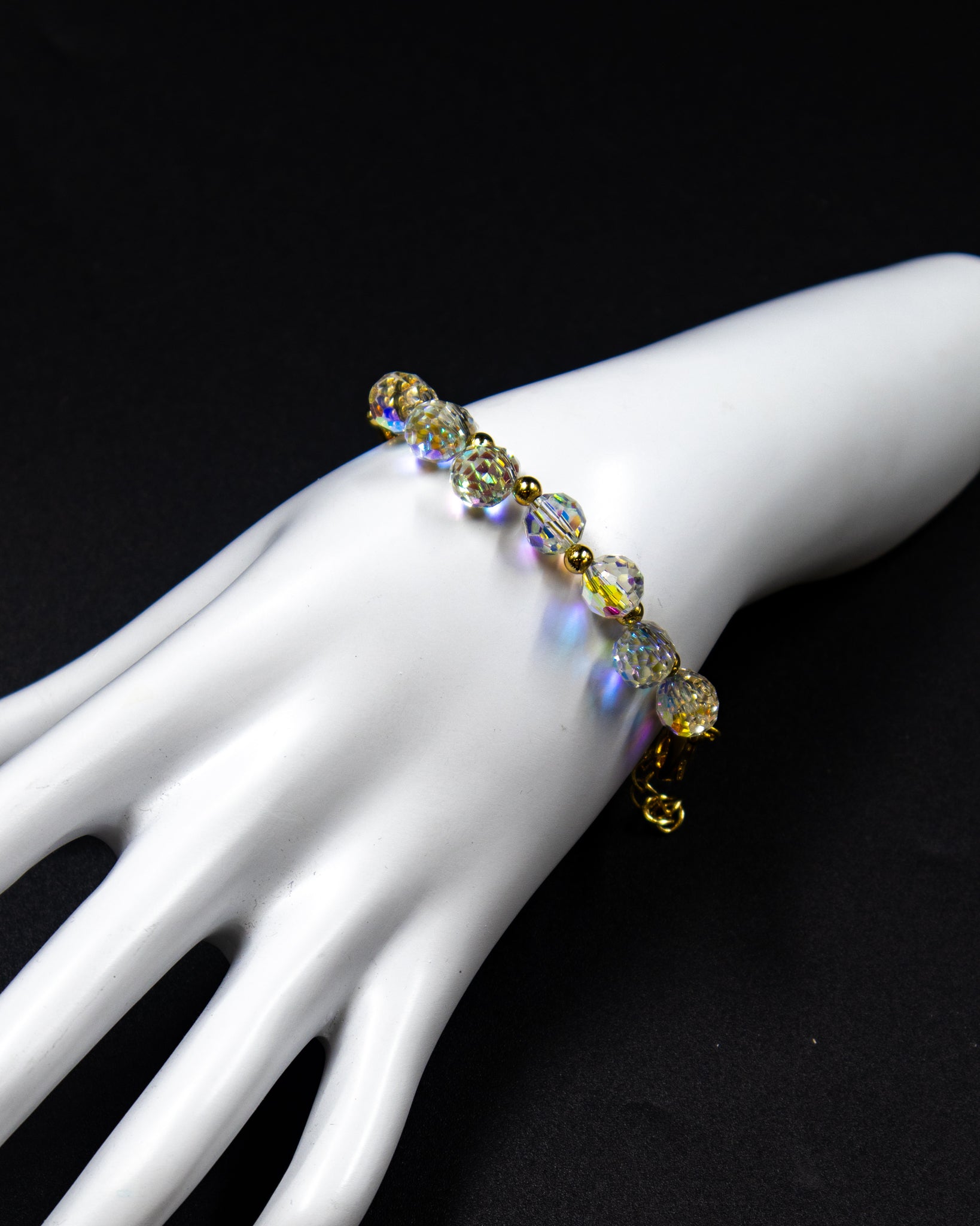 Pulsera con dijes tornasol - M1 Oro Laminado