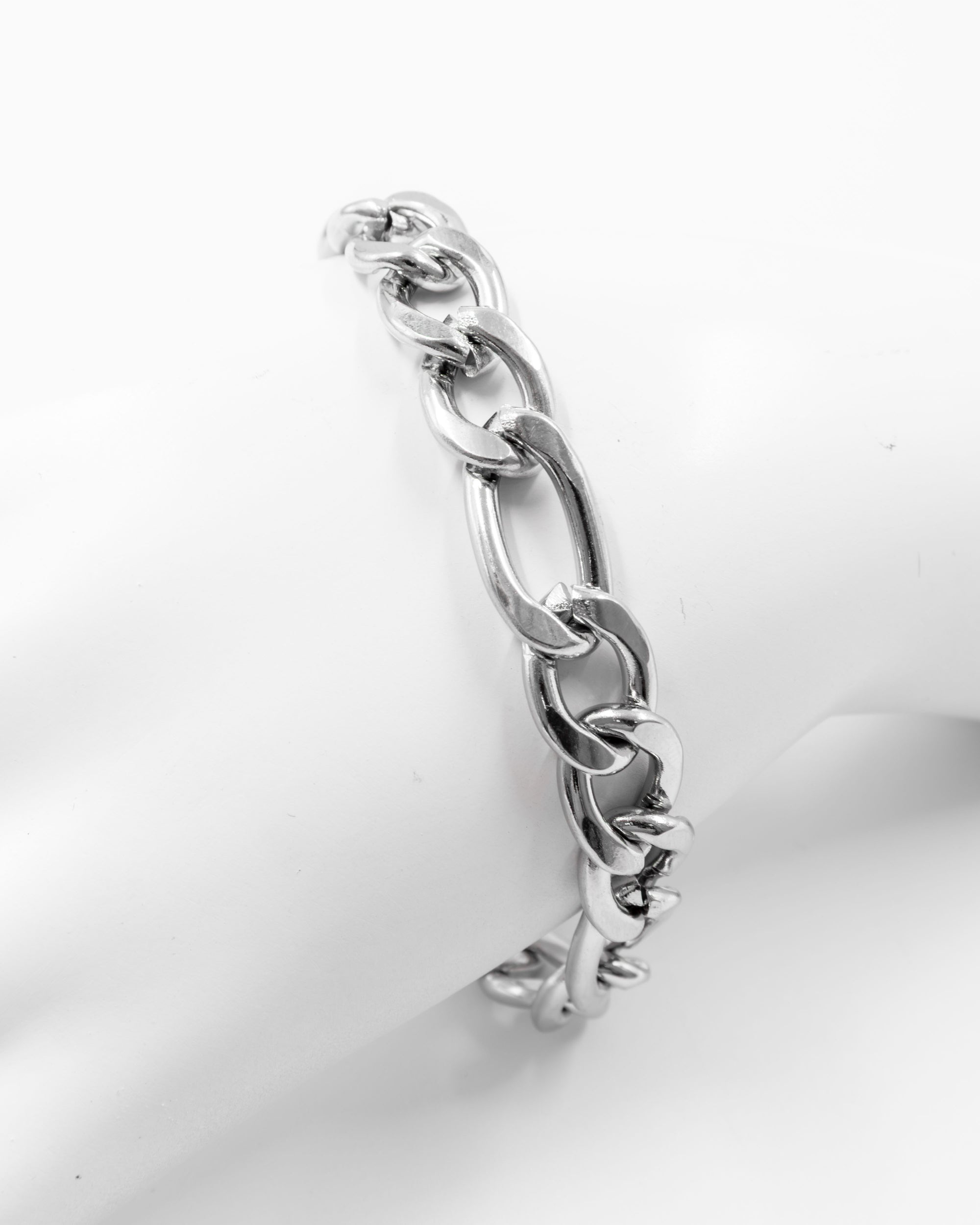 Pulsera Dorada y Plateada M1 Acero Inoxidable