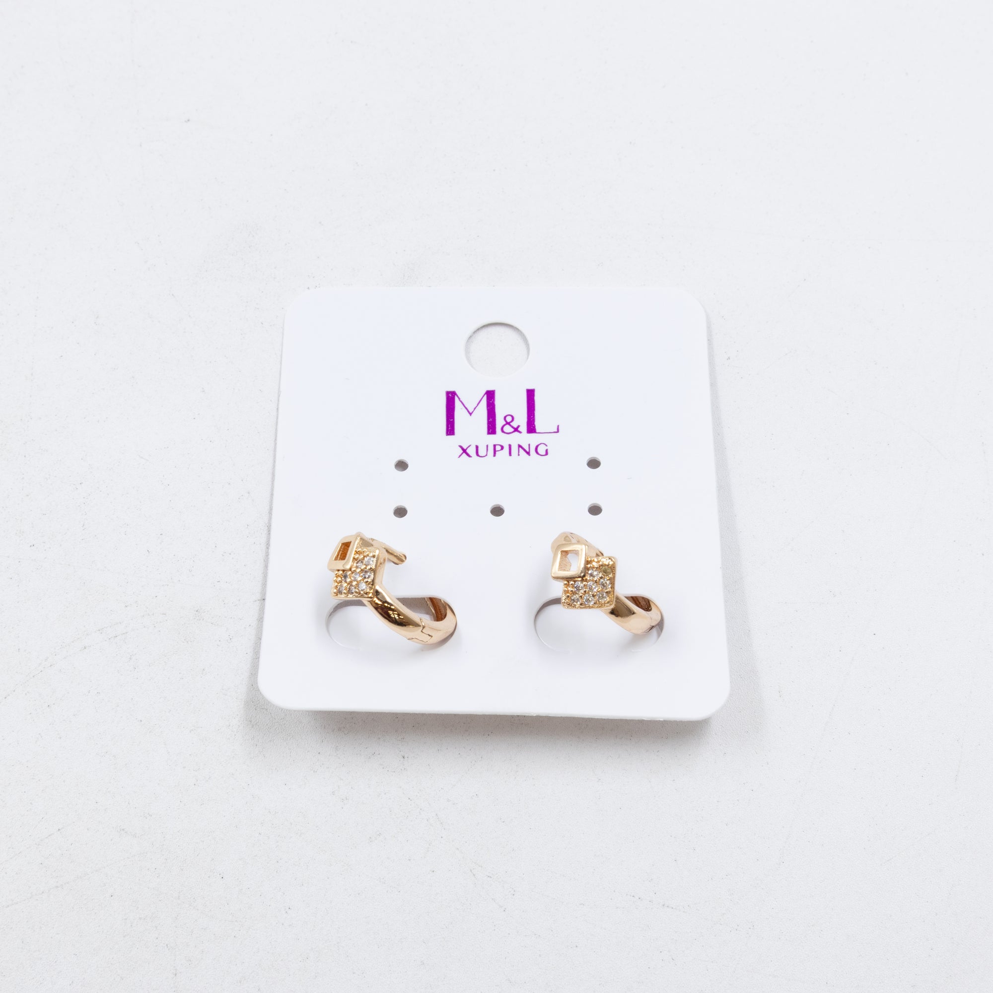 Aretes Xuping Dorados M1 Oro Laminado