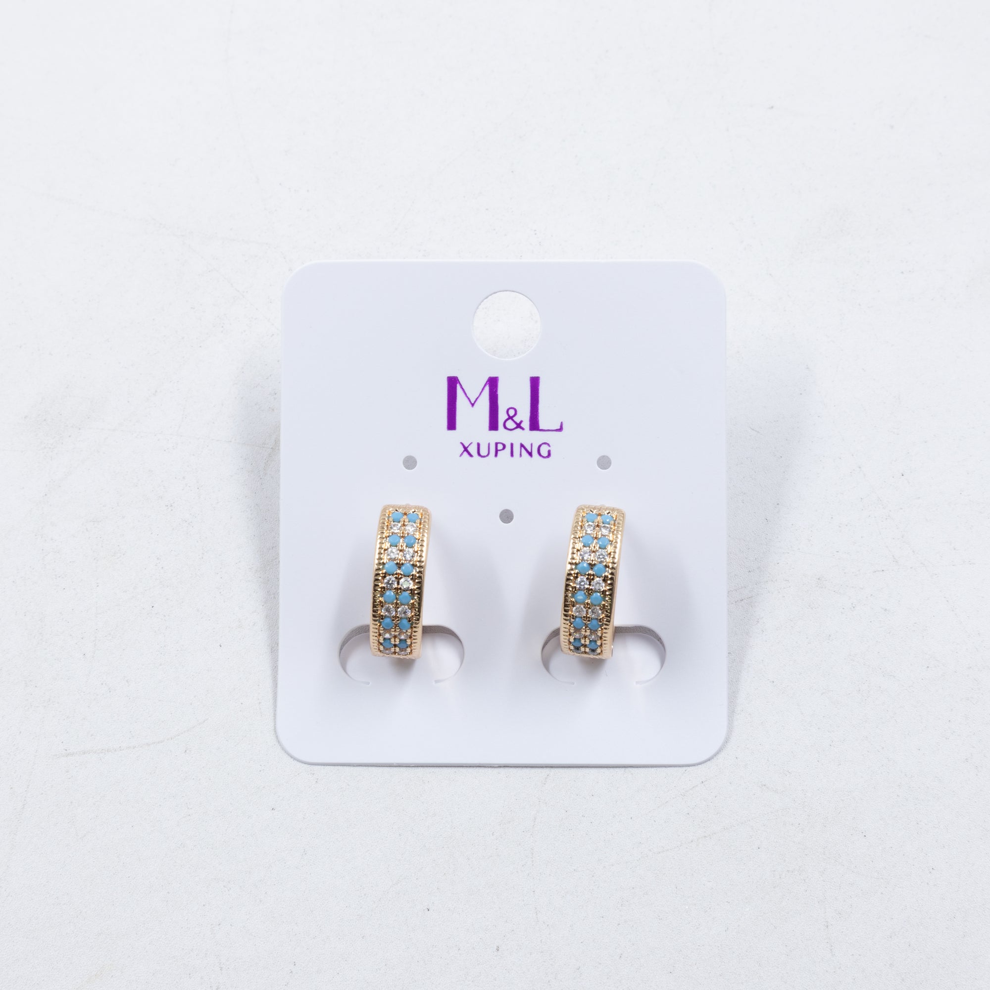 Aretes Xuping Dorados M14 Oro Laminado