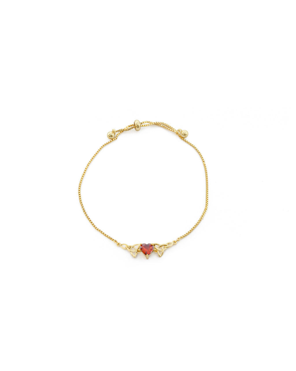 Pulsera Dorada Ansheli M8 - Oro Laminado