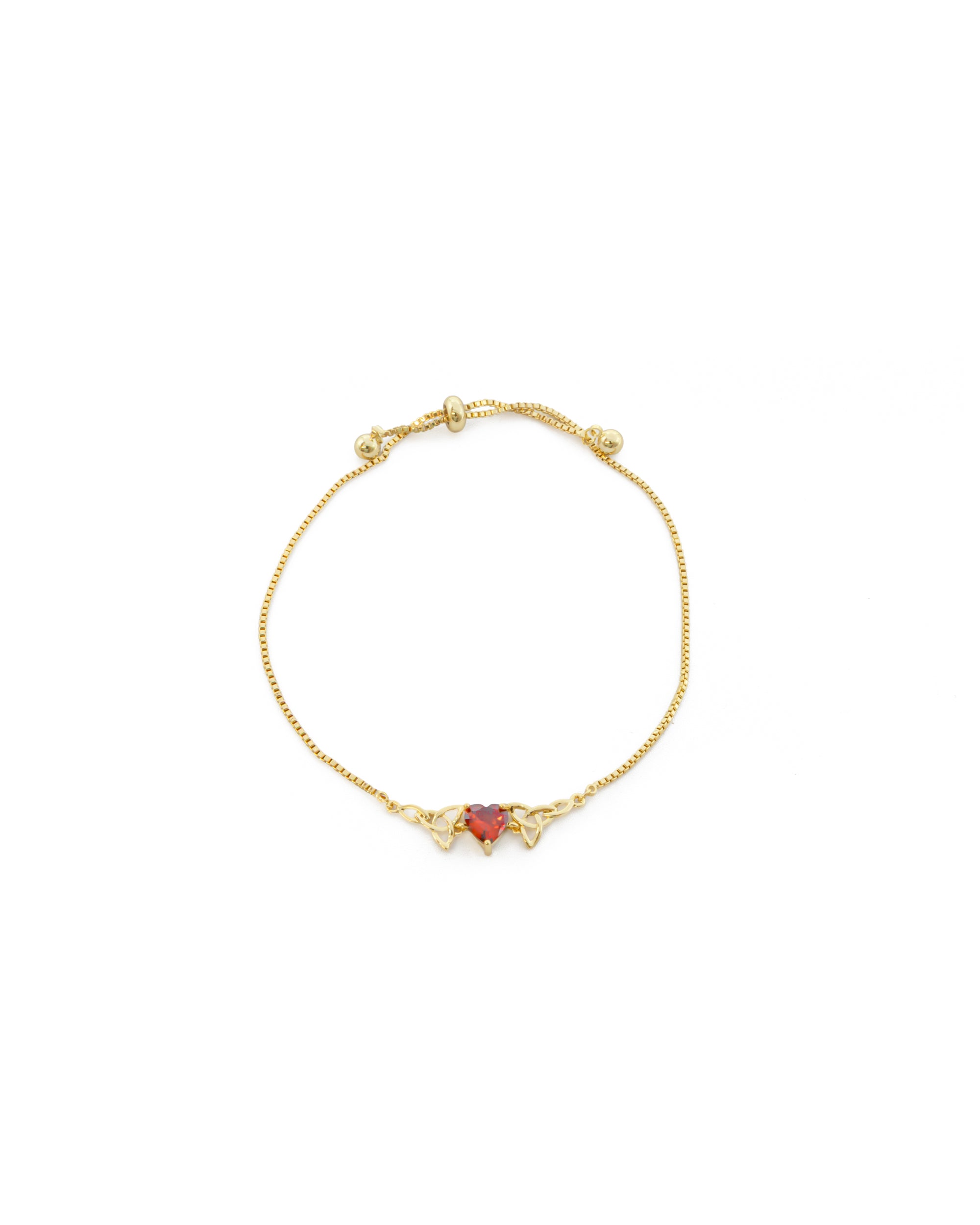 Pulsera Dorada Ansheli M8 - Oro Laminado