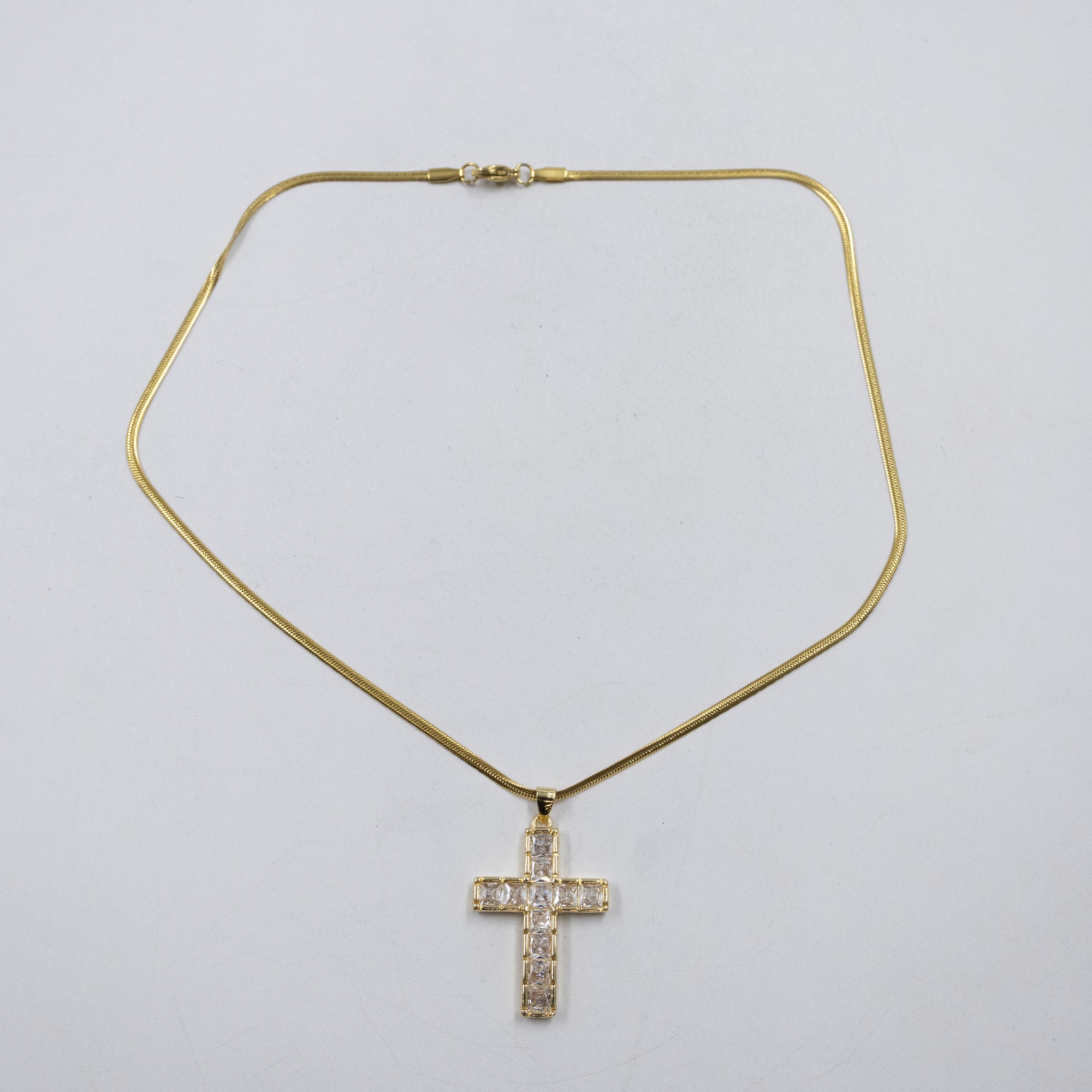 Collar Dorado Religioso M2 Oro Laminado