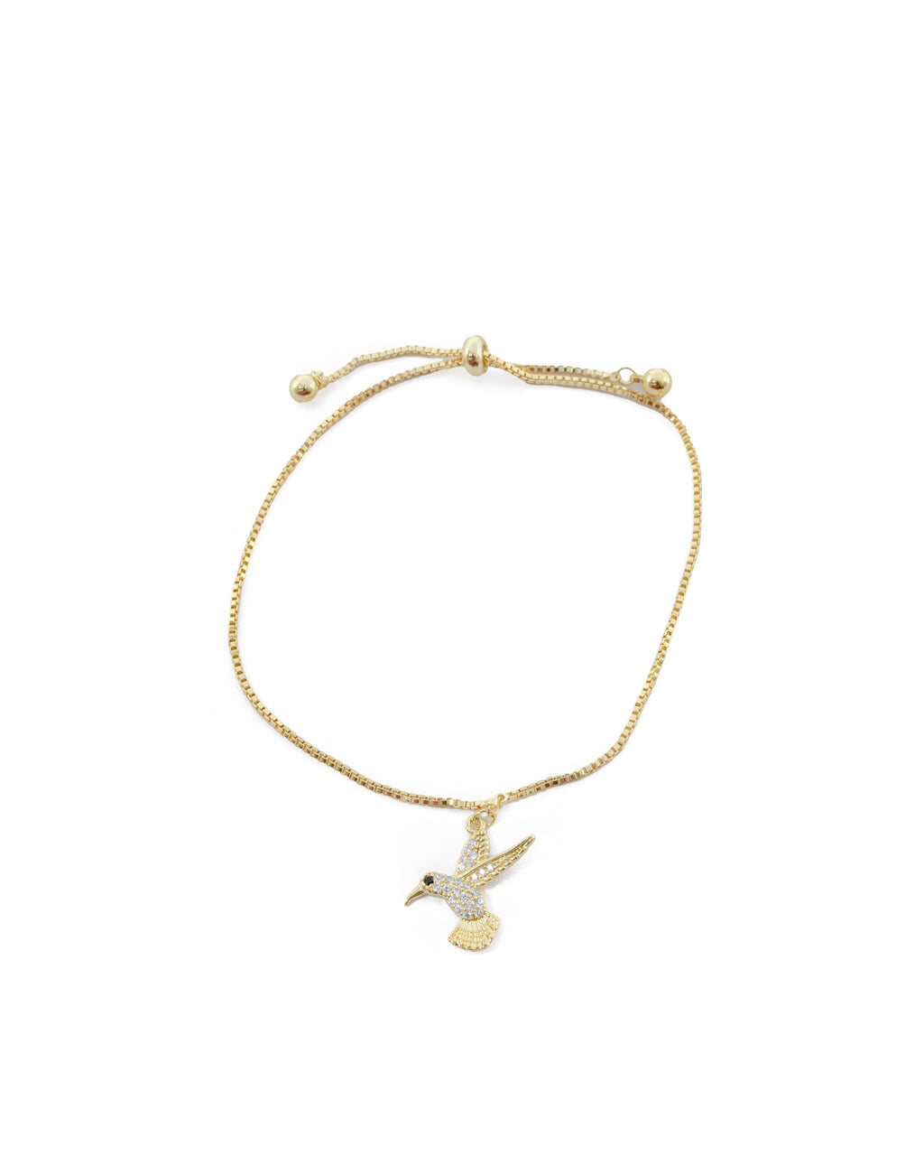 Pulsera Dorada Ansheli M7 - Oro Laminado