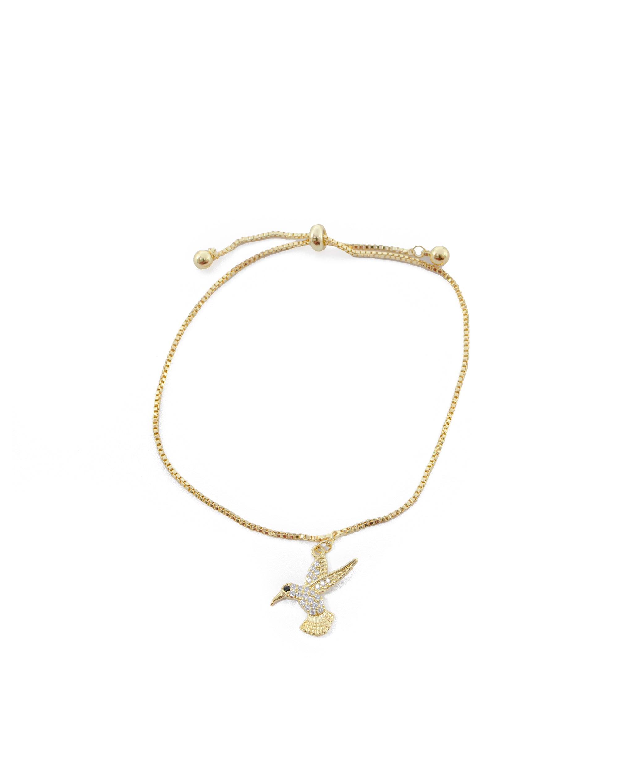 Pulsera Dorada Ansheli M7 - Oro Laminado