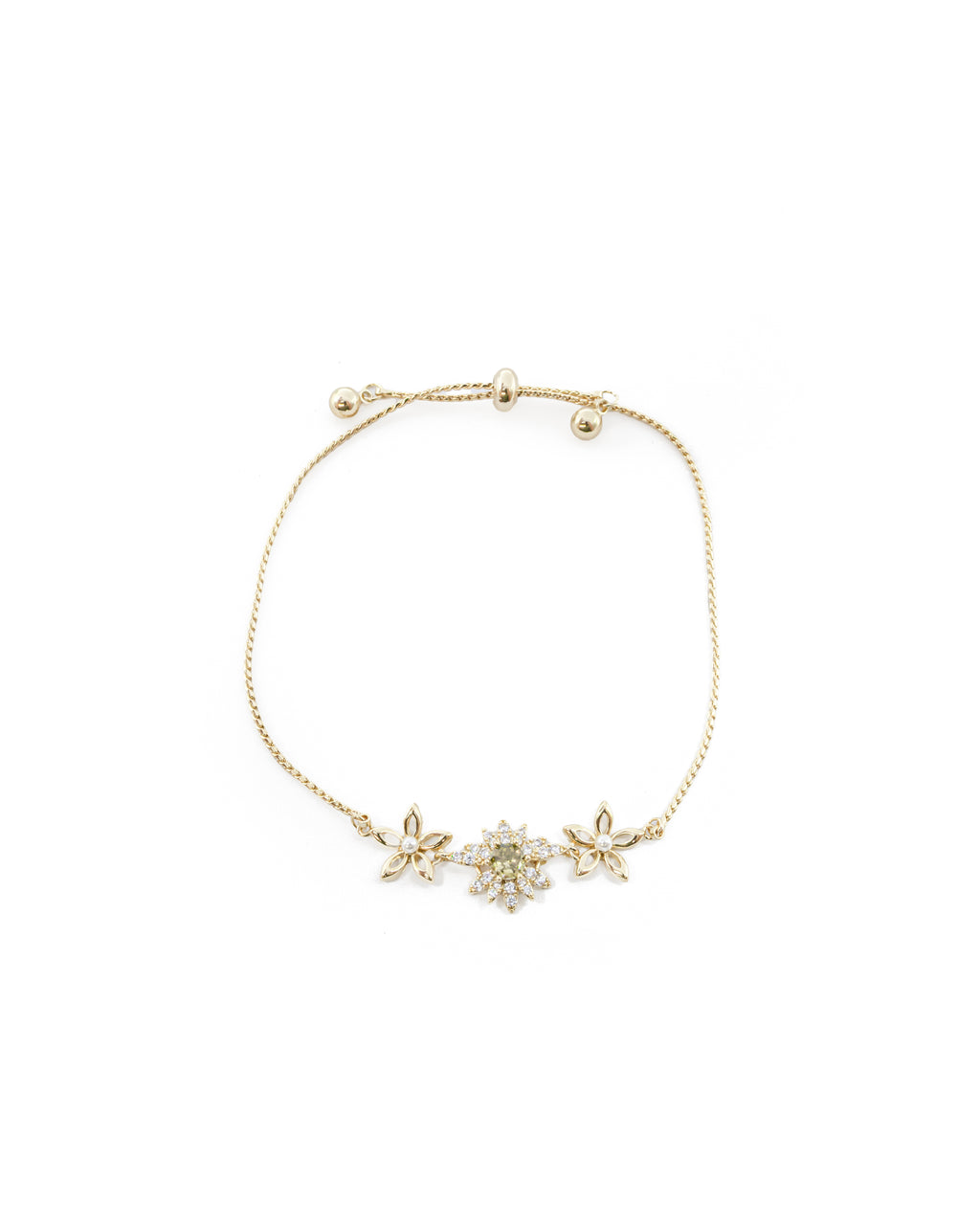 Pulsera Dorada Ansheli M21 - Oro Laminado
