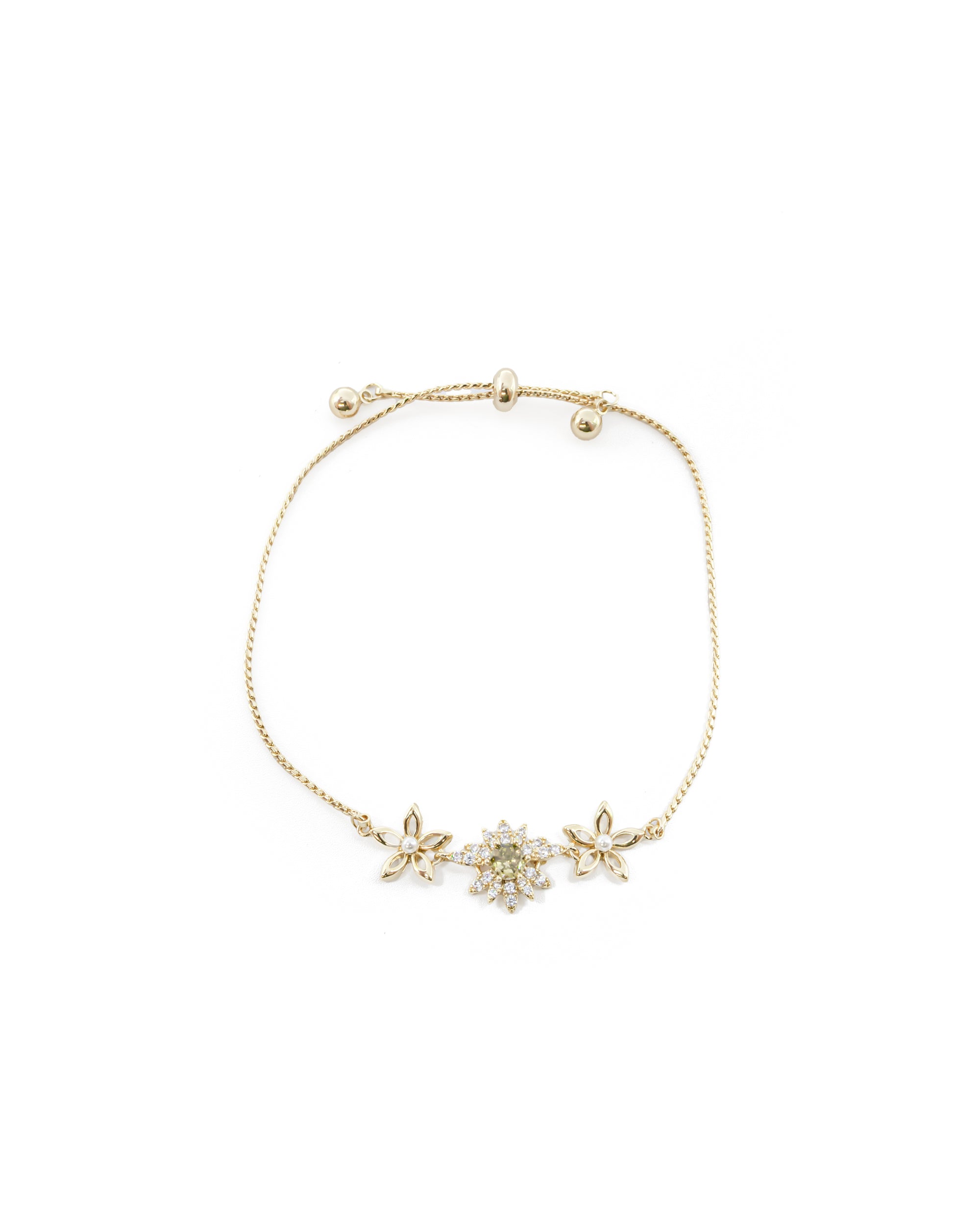 Pulsera Dorada Ansheli M21 - Oro Laminado