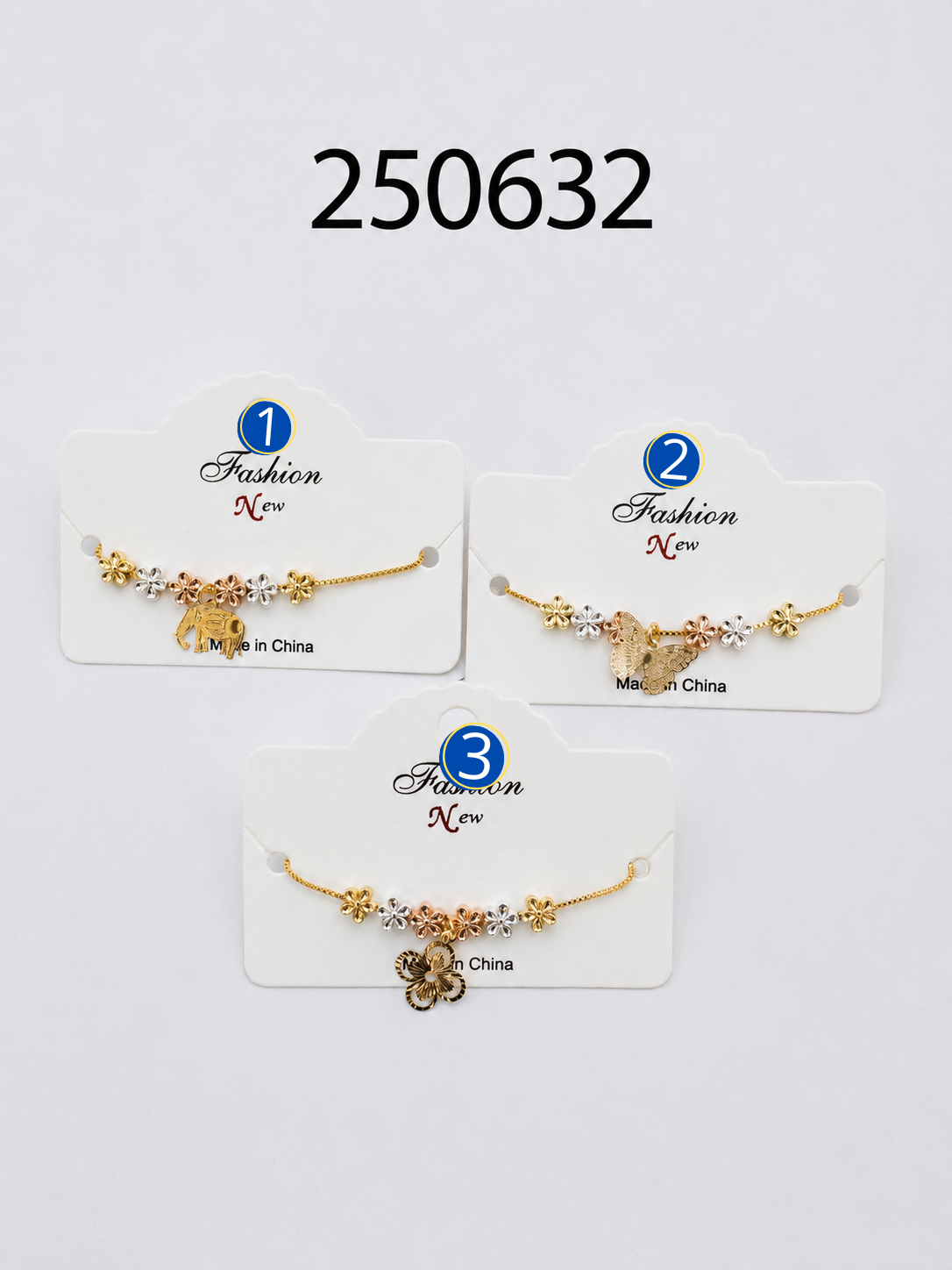 [31/JULIO/26] Pulseras de Oro Florentino Ajustables con Dije M4 Oro Laminado