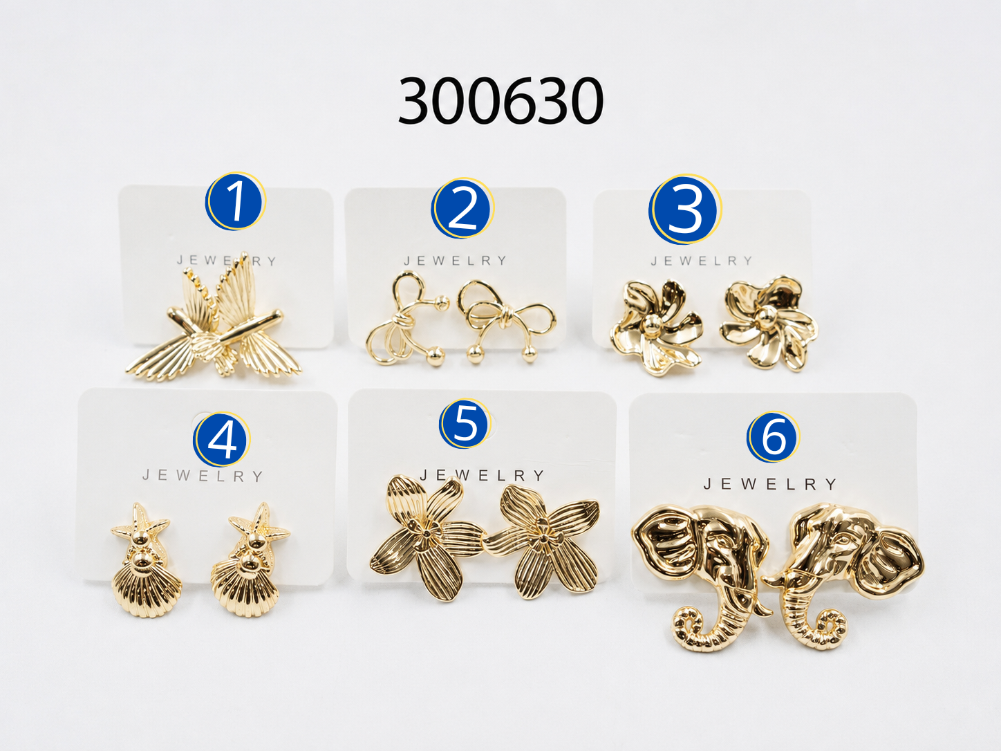 [31/JULIO/26] Aretes Dorados M1 Oro Laminado