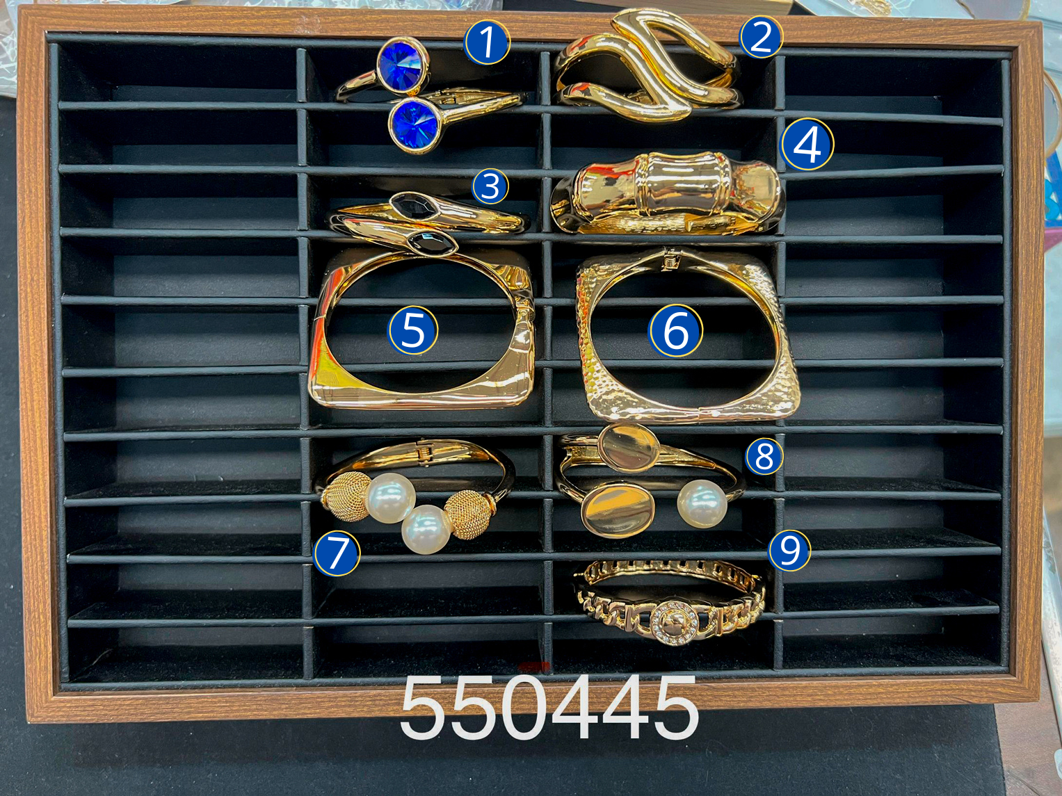 Brazalete Dorado M3 Oro Laminado