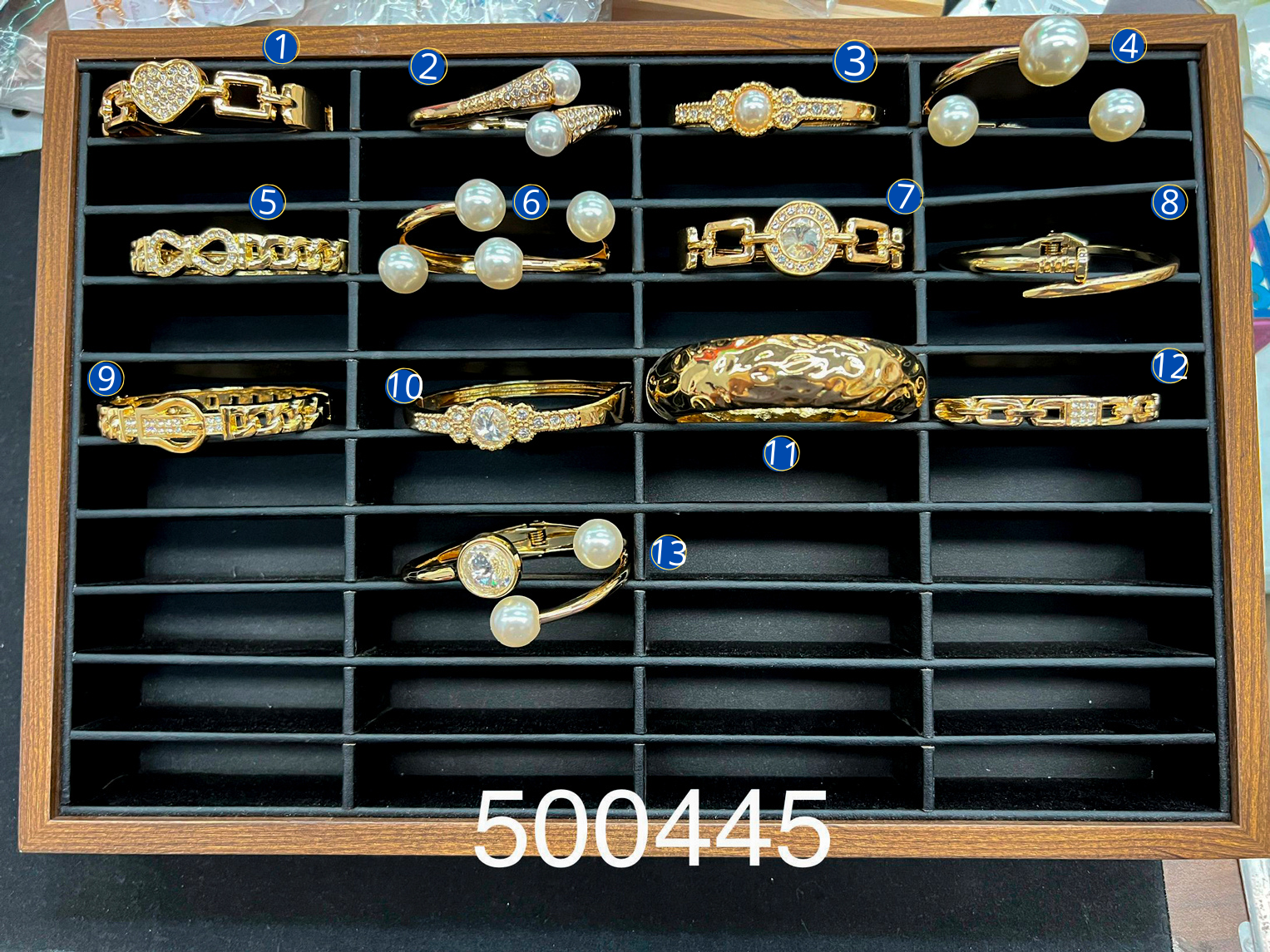 Brazalete Dorado M4 Oro Laminado