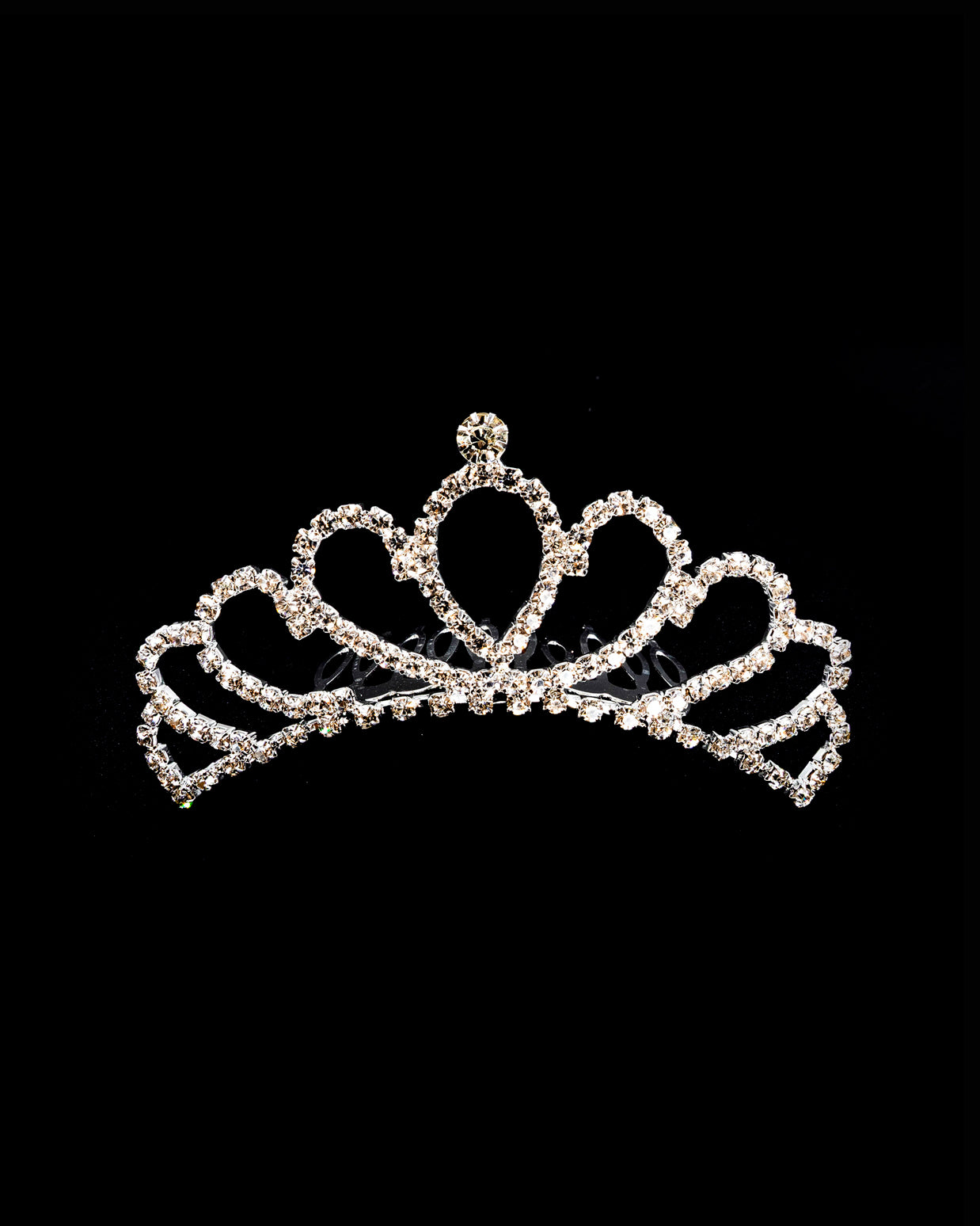 Tiara Plateada M67 Oro Laminado