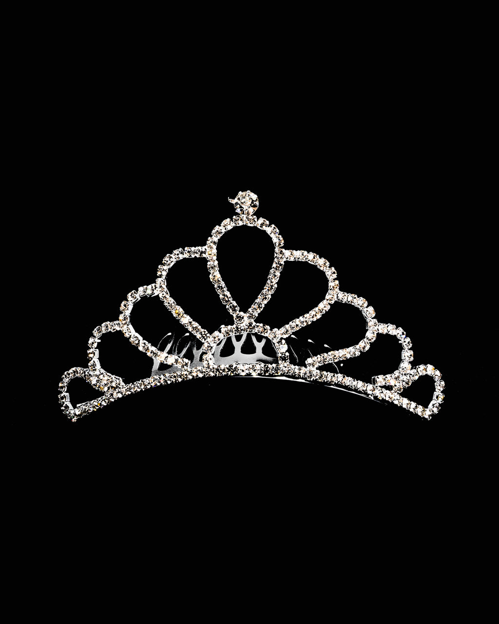 Tiara Plateada M73 Oro Laminado