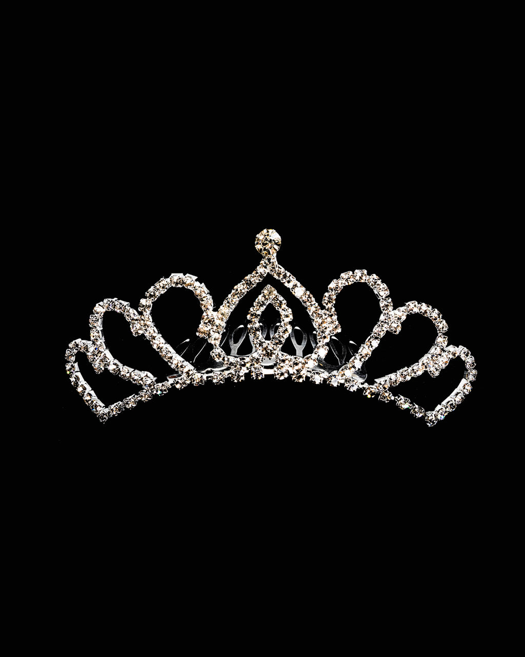 Tiara Plateada M65 Oro Laminado