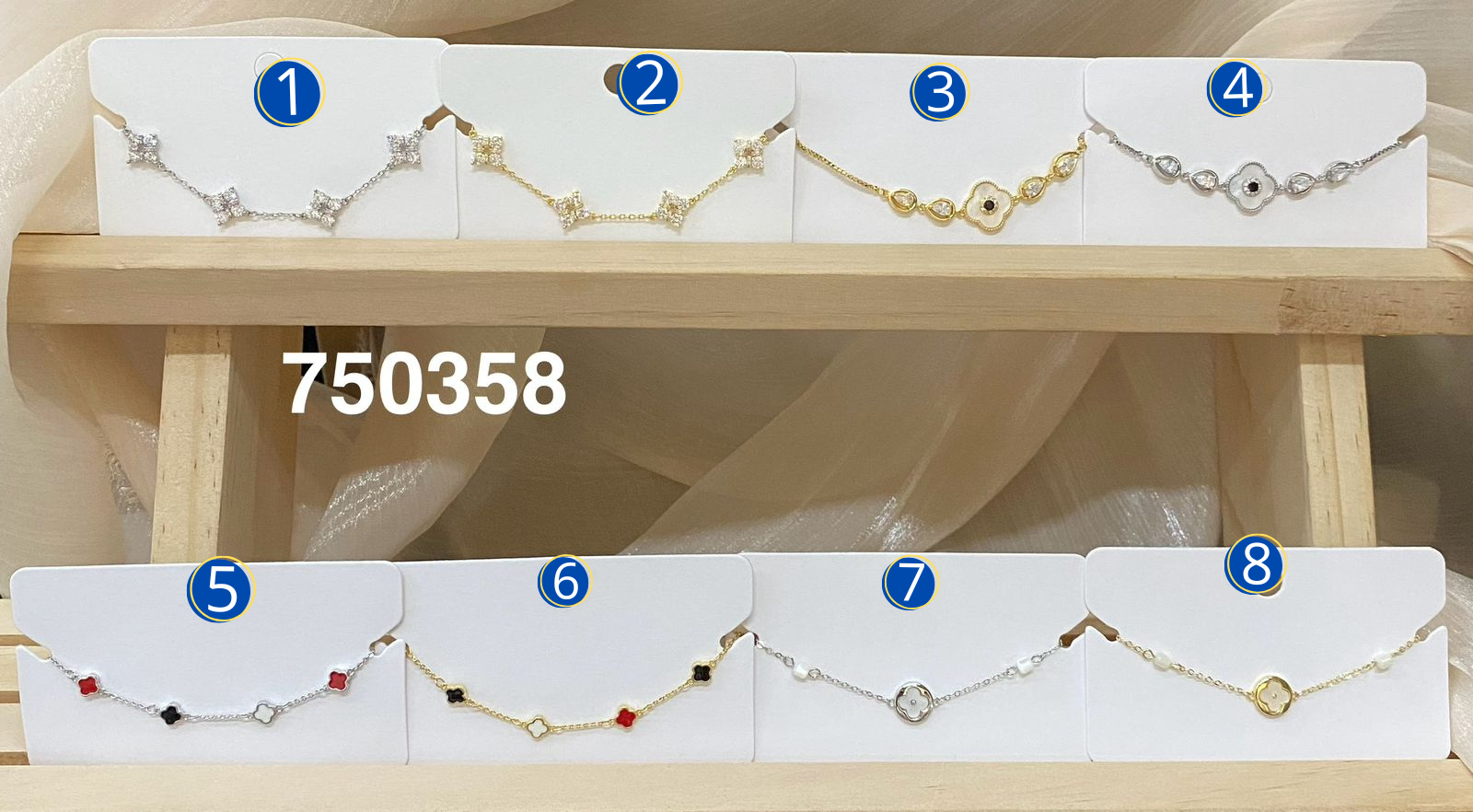 Pulseras Doradas y Plateadas M5 Oro Laminado 03/03/26
