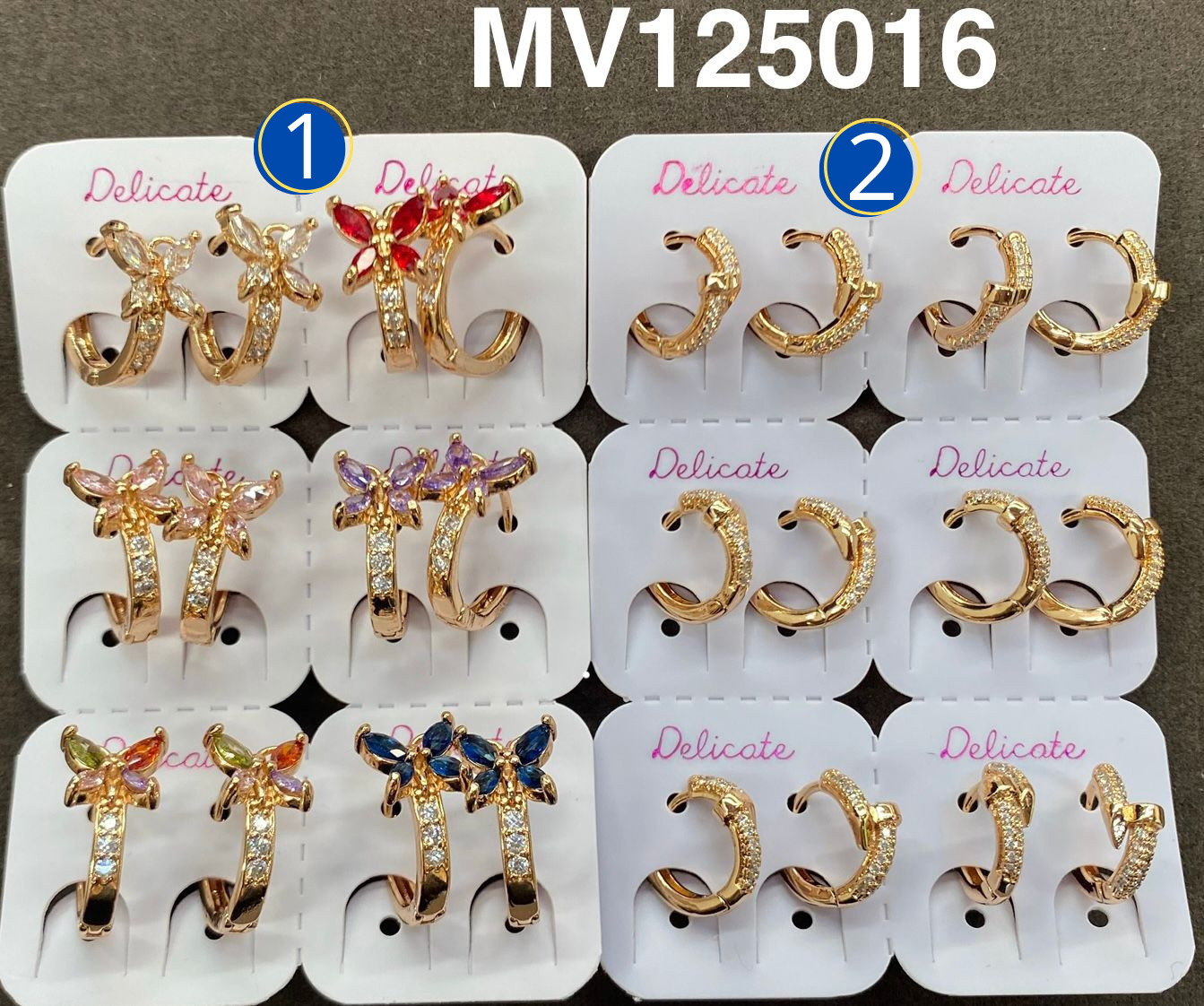 Aretes Huggies Dorados M31 Oro Laminado 11/02/26