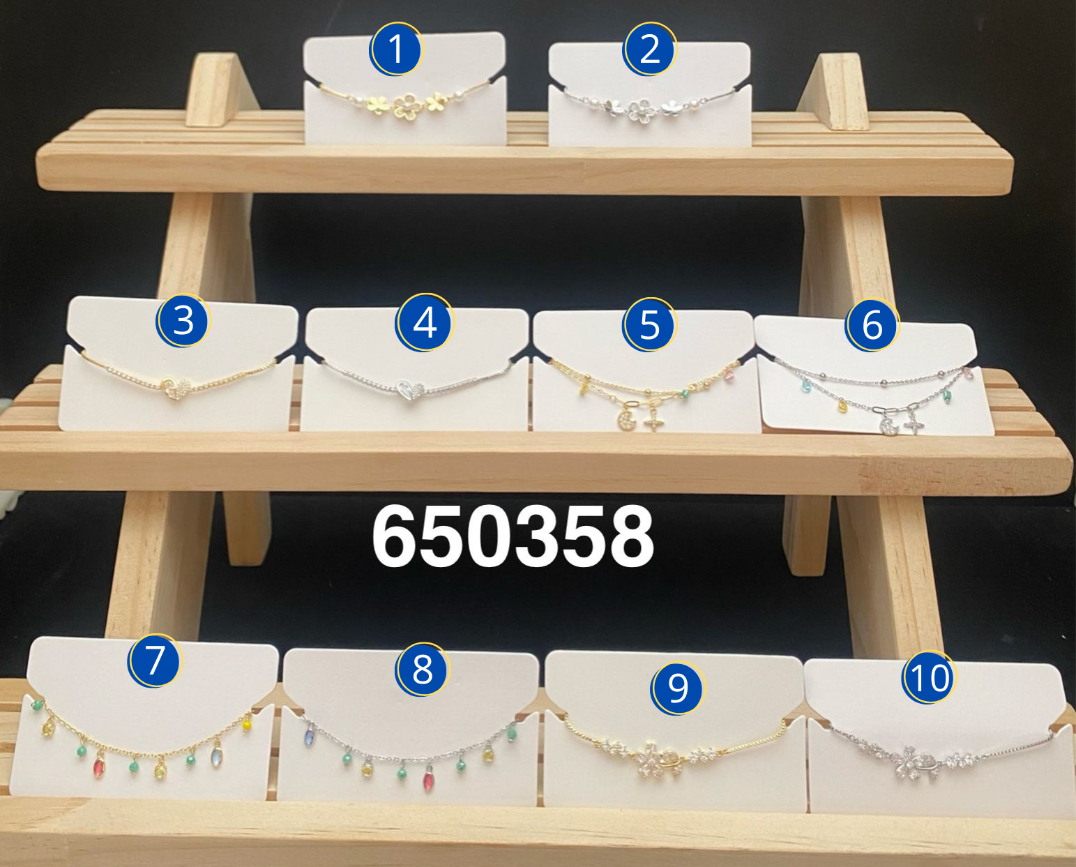 Pulseras Doradas Ansheli M14 Oro Laminado