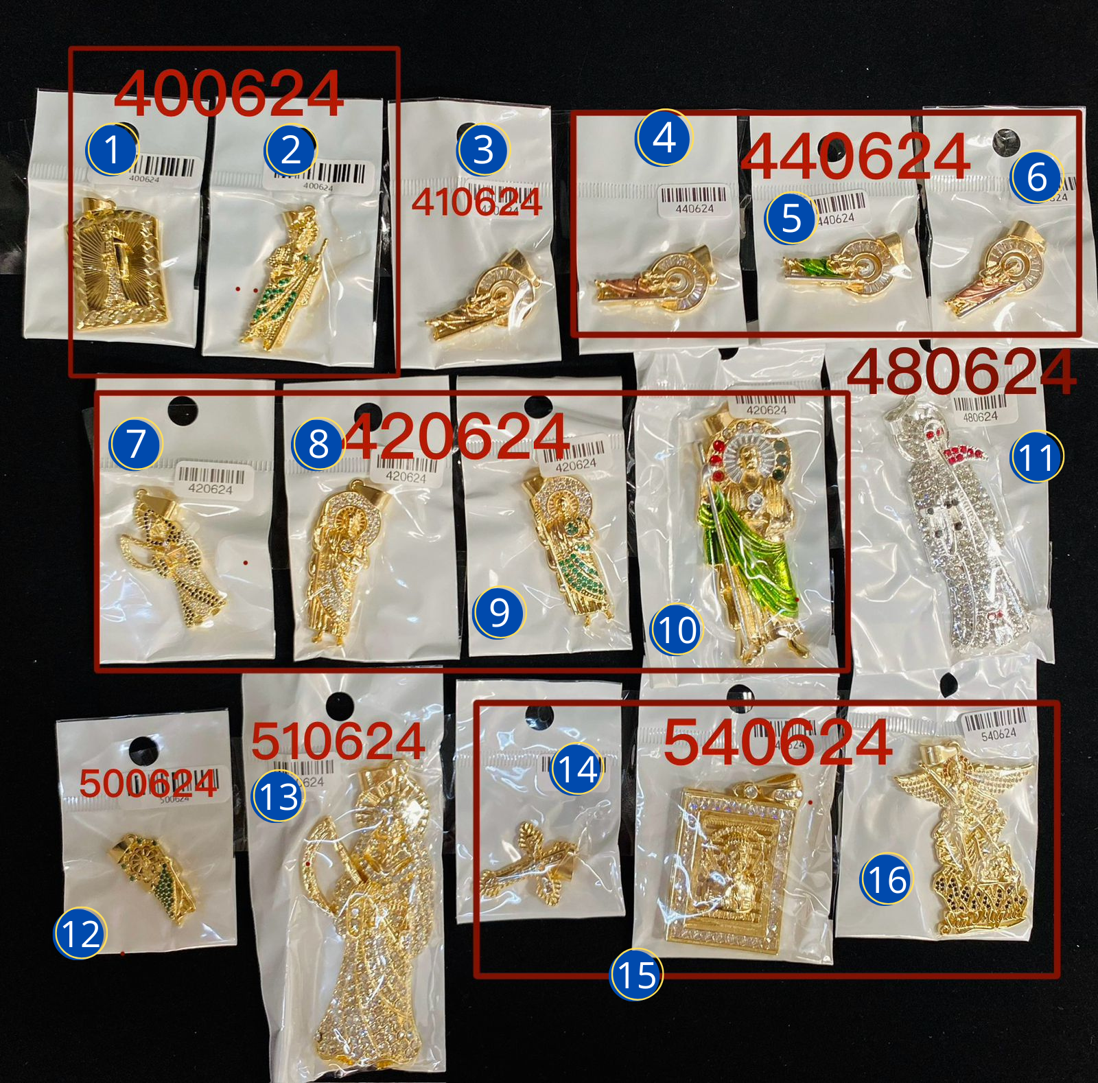 DIJES M3 ORO LAMINADO