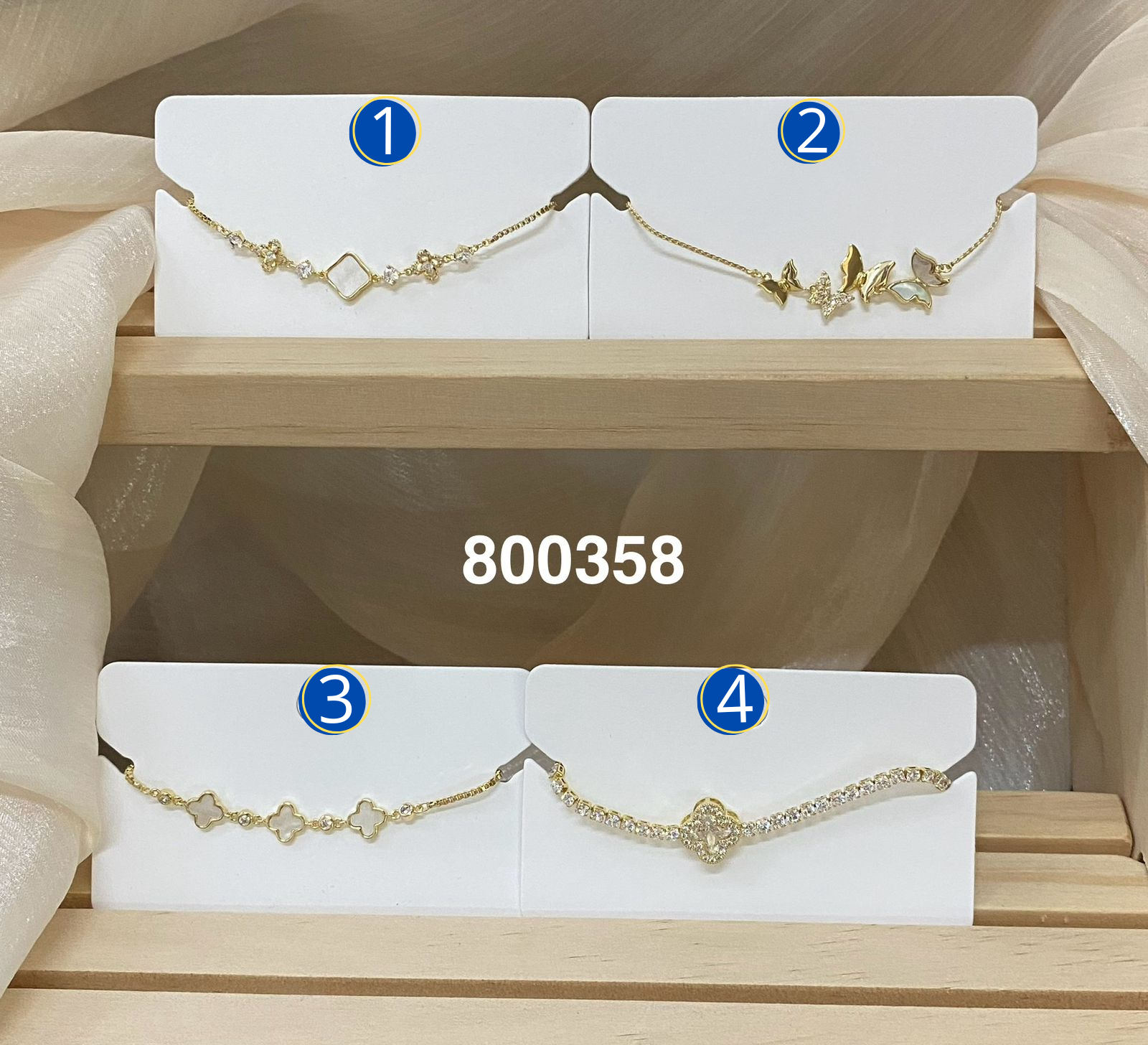 Pulseras Doradas M18 Oro Laminado 03/03/26