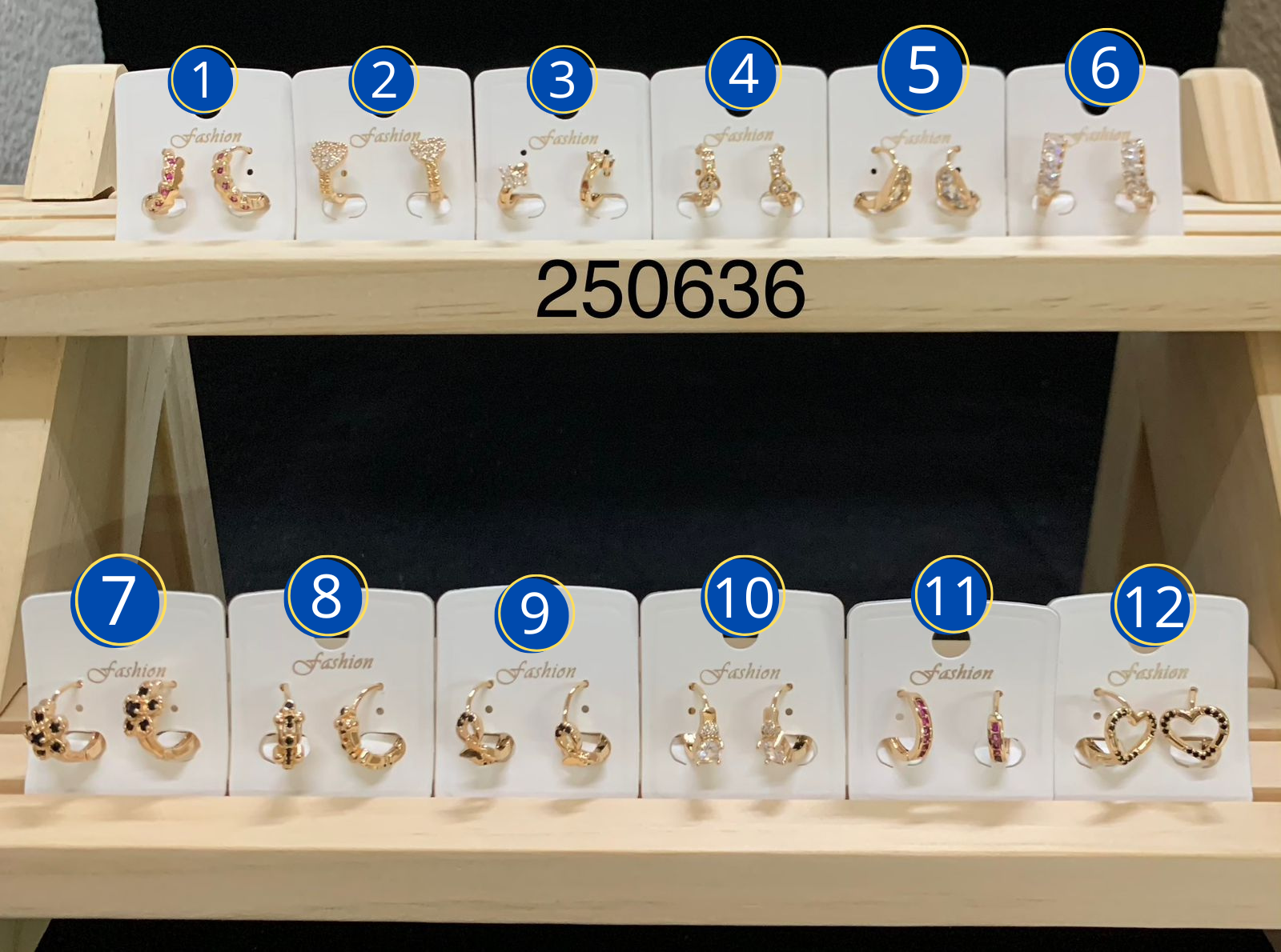 Aretes Huggies M15 ORO LAMINADO