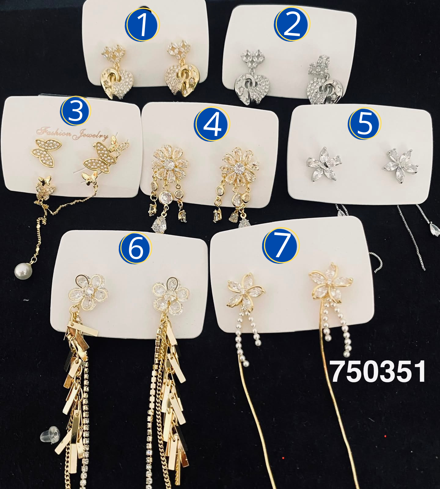 [08/JUNI/26] Aretes Dorados y Plateados M14 Oro Laminado