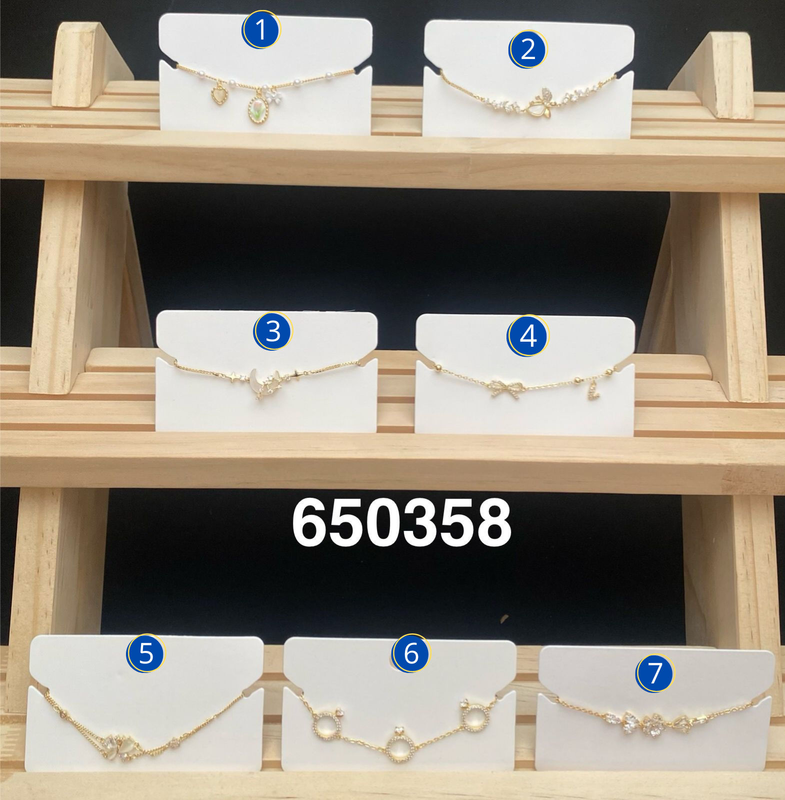 Pulseras Doradas Ansheli M15 Oro Laminado