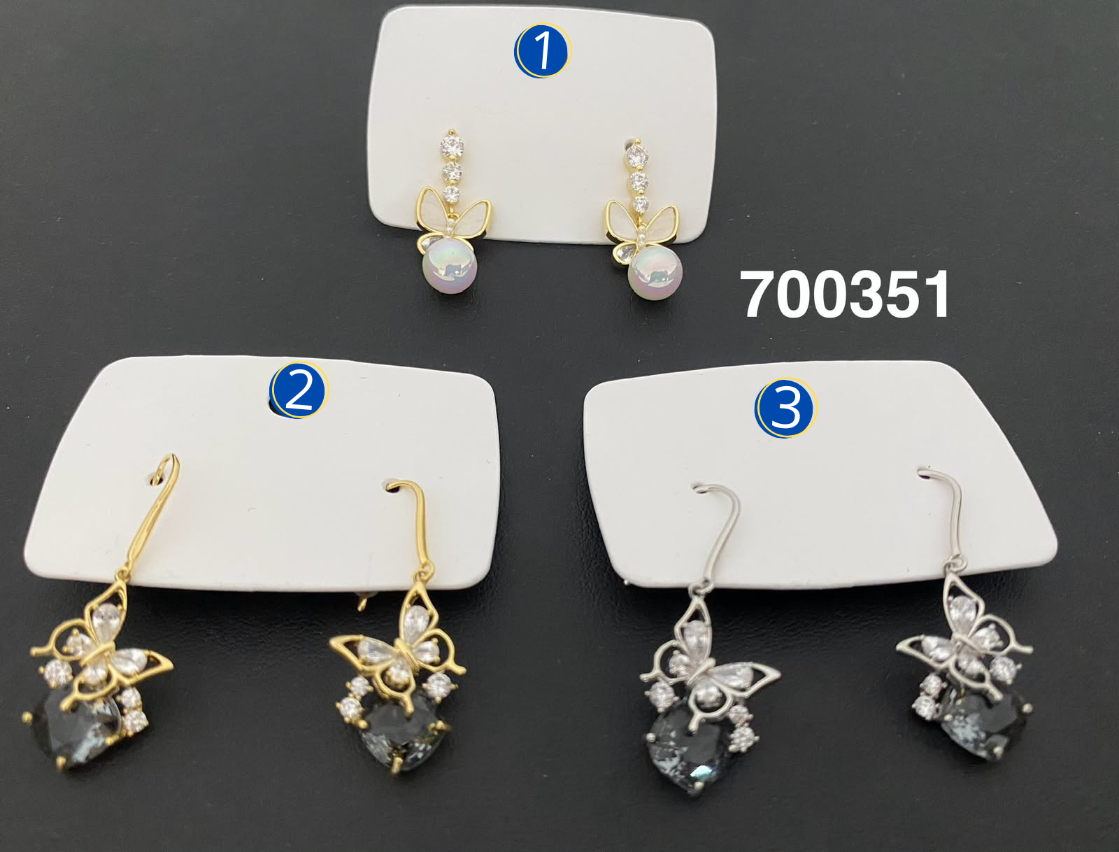 [08/JUNI/26] Aretes Dorados y Plateados M12 Oro Laminado