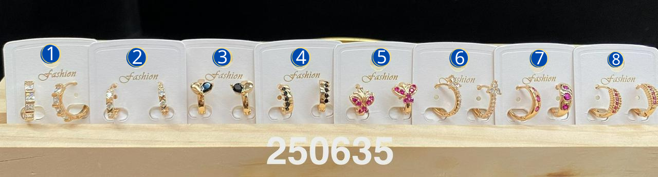 Aretes Huggies Dorados M46 Oro Laminado 11/02/26